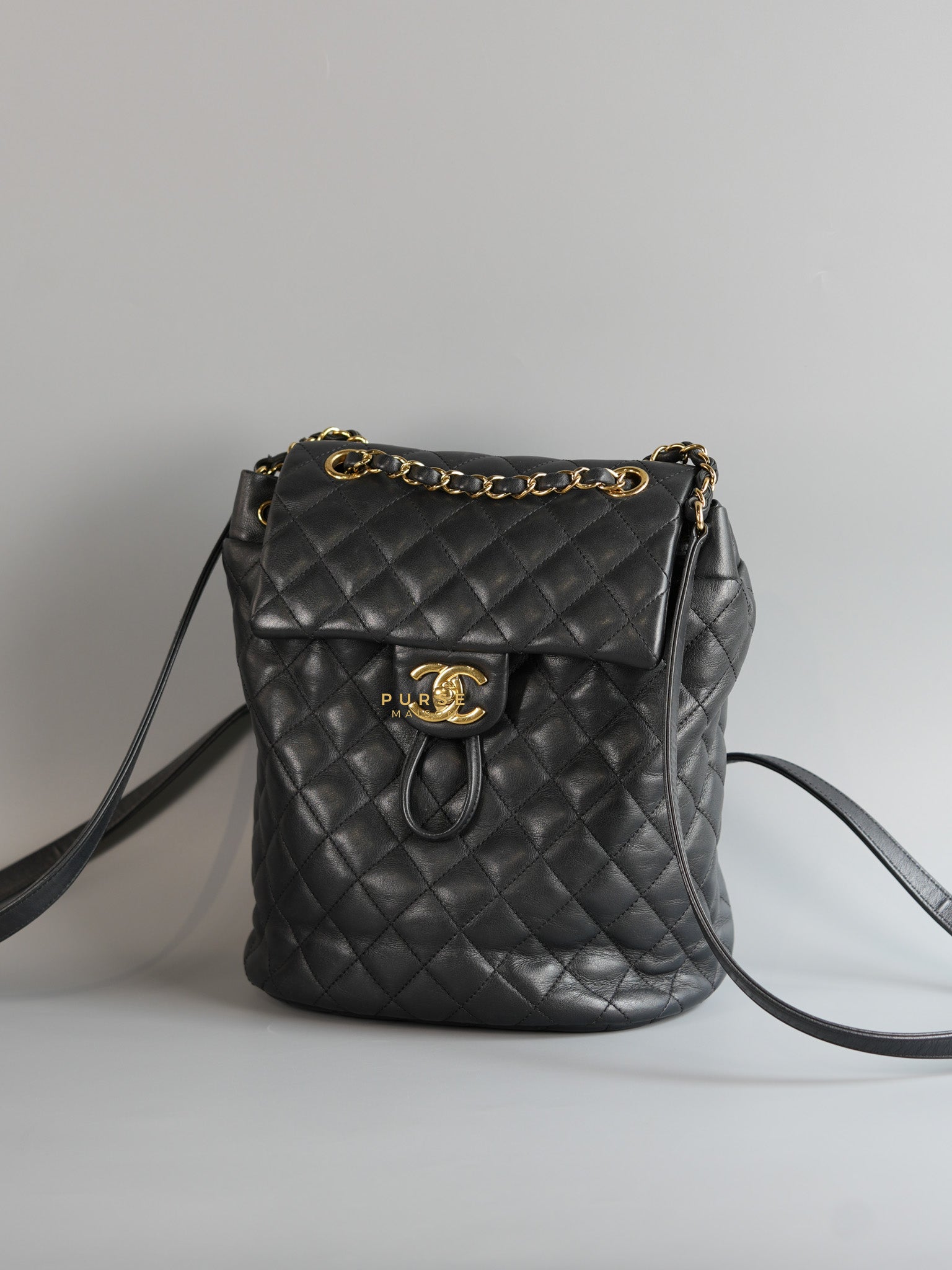 Urban Spirit Backpack Quilted Lambskin in Gold Hardware Series 24 | Purse Maison Luxury Bags Shop