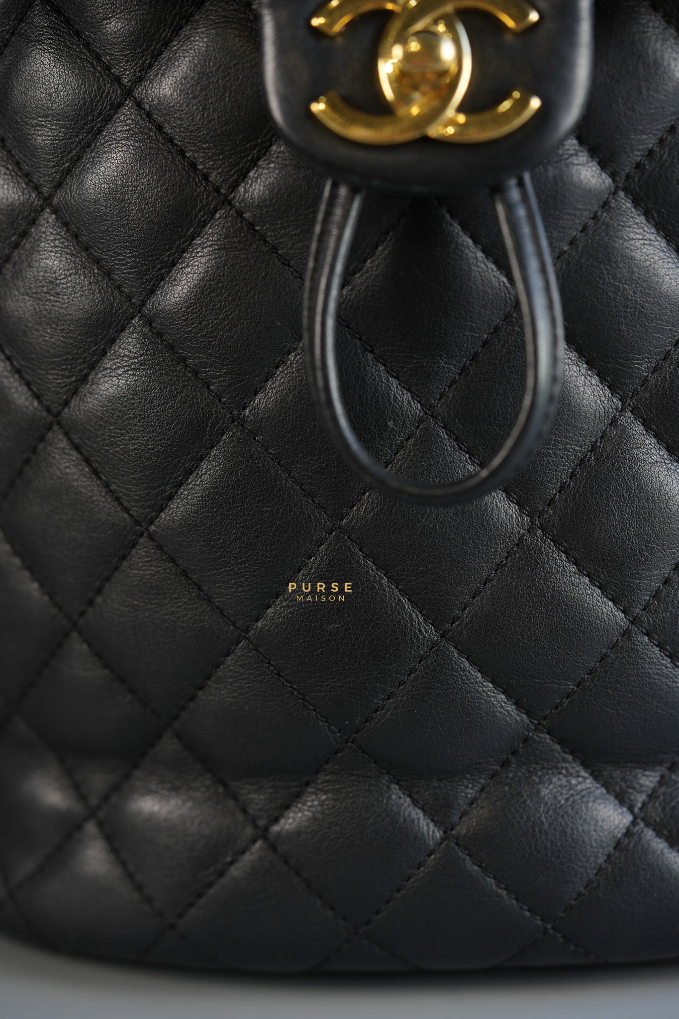 Urban Spirit Backpack Quilted Lambskin in Gold Hardware Series 24 | Purse Maison Luxury Bags Shop