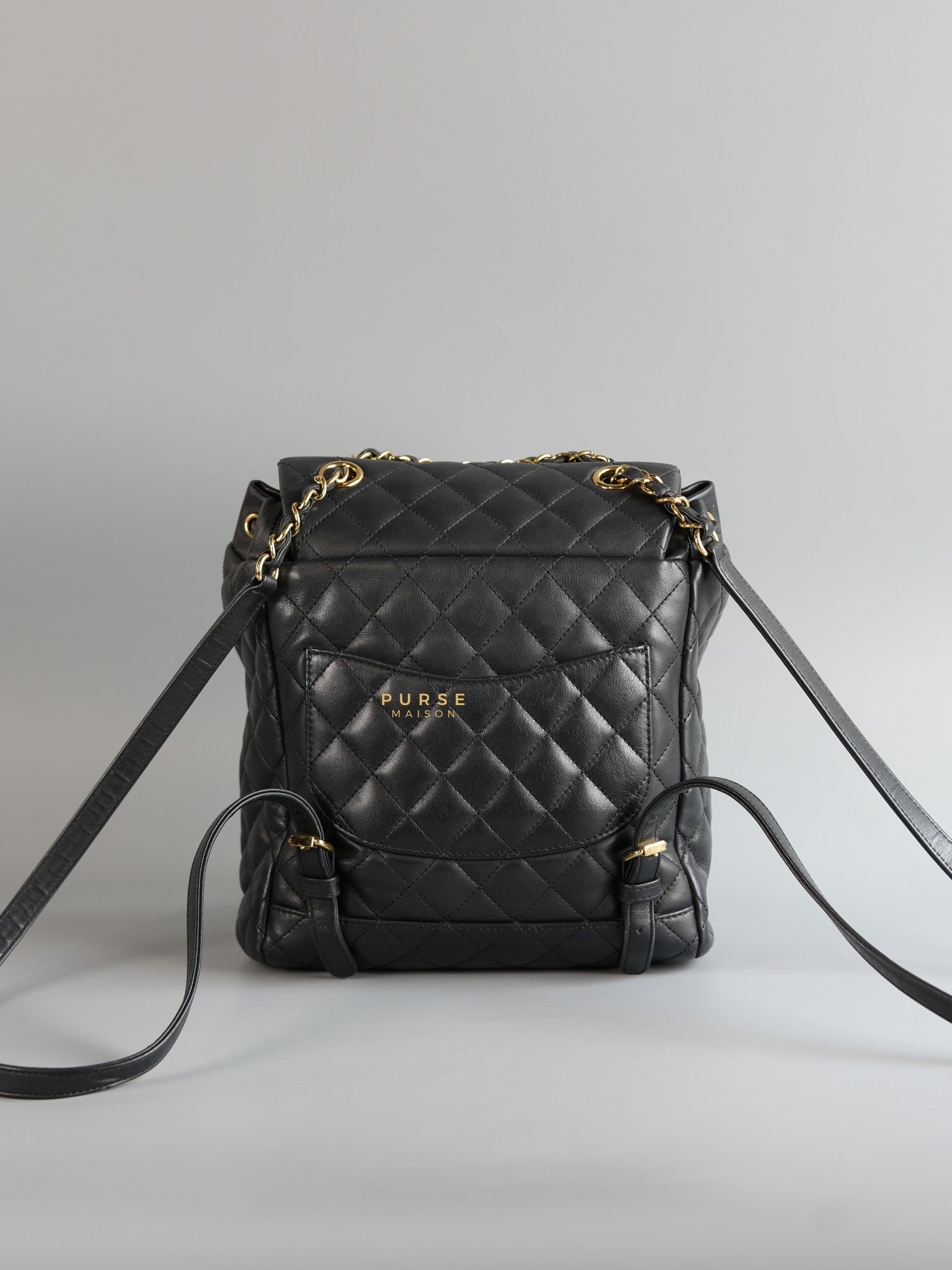 Urban Spirit Backpack Quilted Lambskin in Gold Hardware Series 24 | Purse Maison Luxury Bags Shop