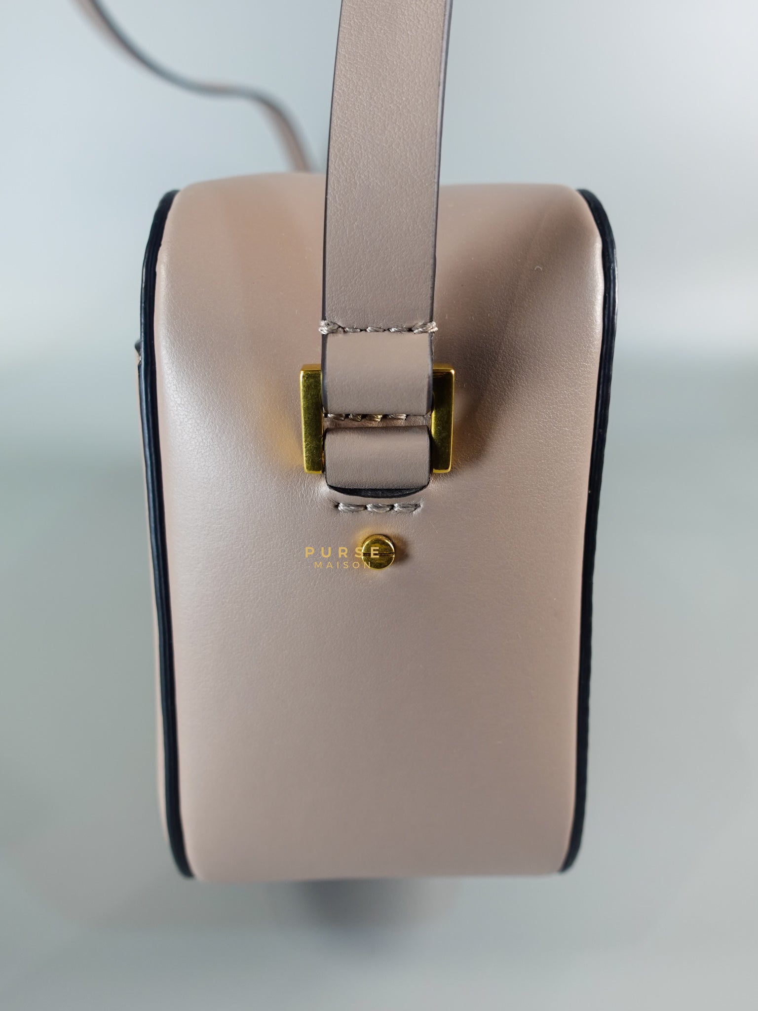 V Sling Camera Shoulder Bag Blush Pink | Purse Maison Luxury Bags Shop