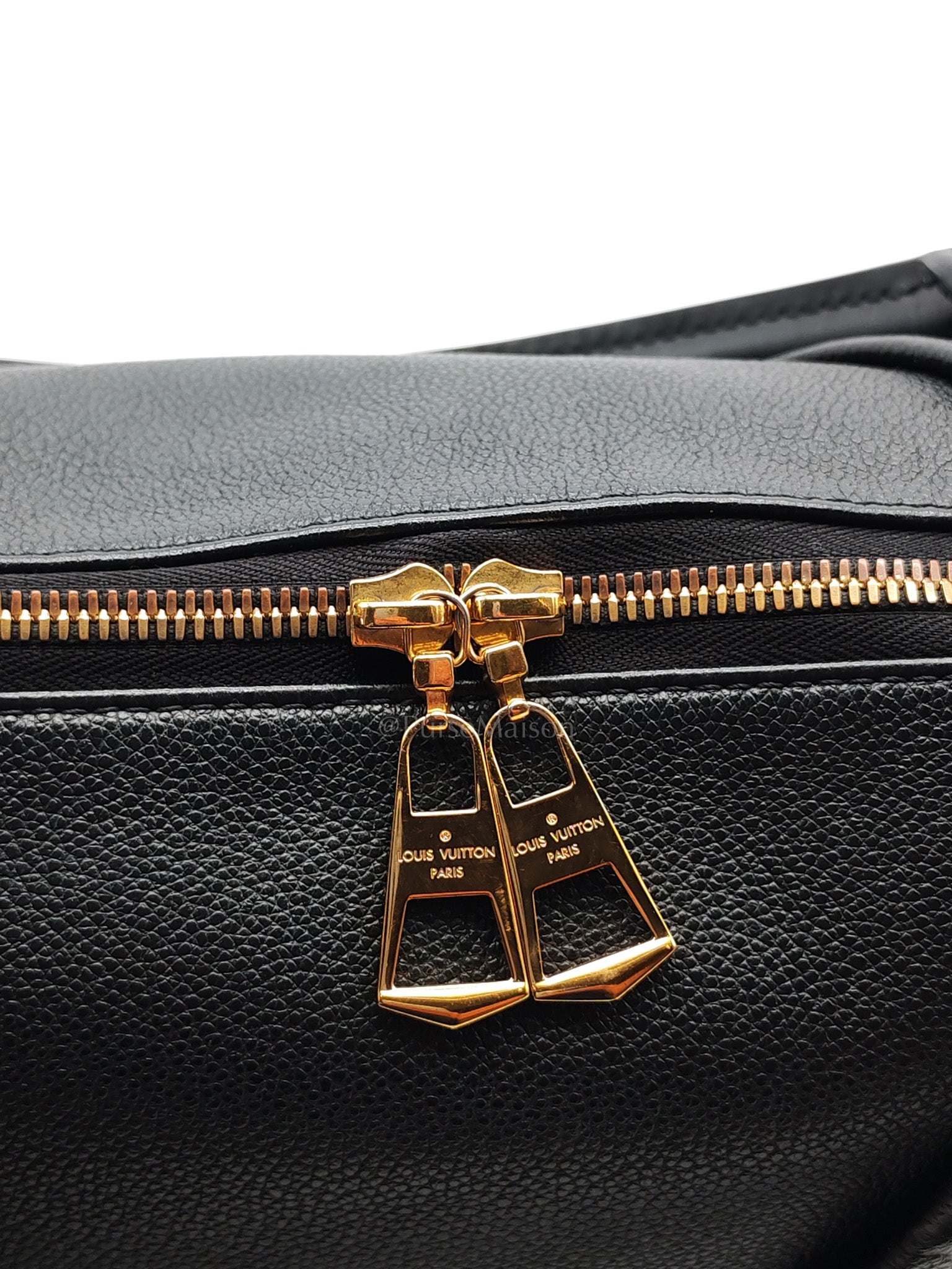 V Tote MM in Embossed Monogram Empreinte Leather & Gold Hardware (Datecode: CA3189) | Purse Maison Luxury Bags Shop