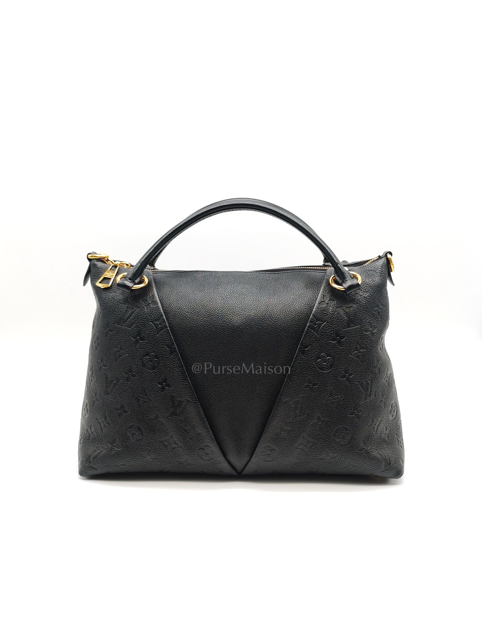 V Tote MM in Embossed Monogram Empreinte Leather & Gold Hardware (Datecode: CA3189) | Purse Maison Luxury Bags Shop