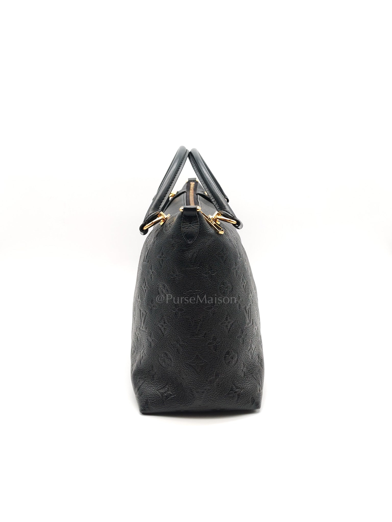 V Tote MM in Embossed Monogram Empreinte Leather & Gold Hardware (Datecode: CA3189) | Purse Maison Luxury Bags Shop