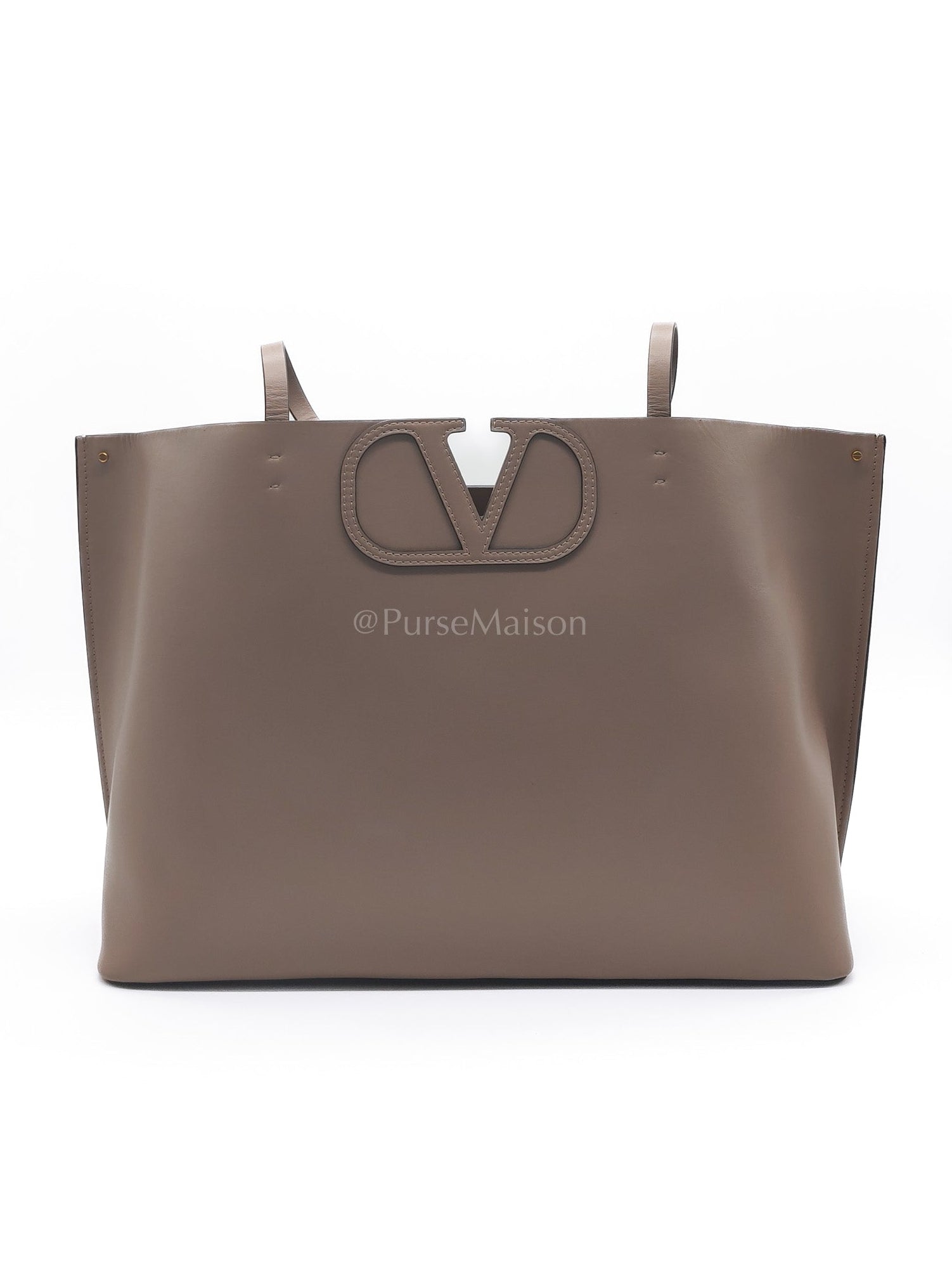 Fill Me in Rose Canelle Calfskin Leather Large Tote Bag Large | Purse Maison Luxury Bags Shop