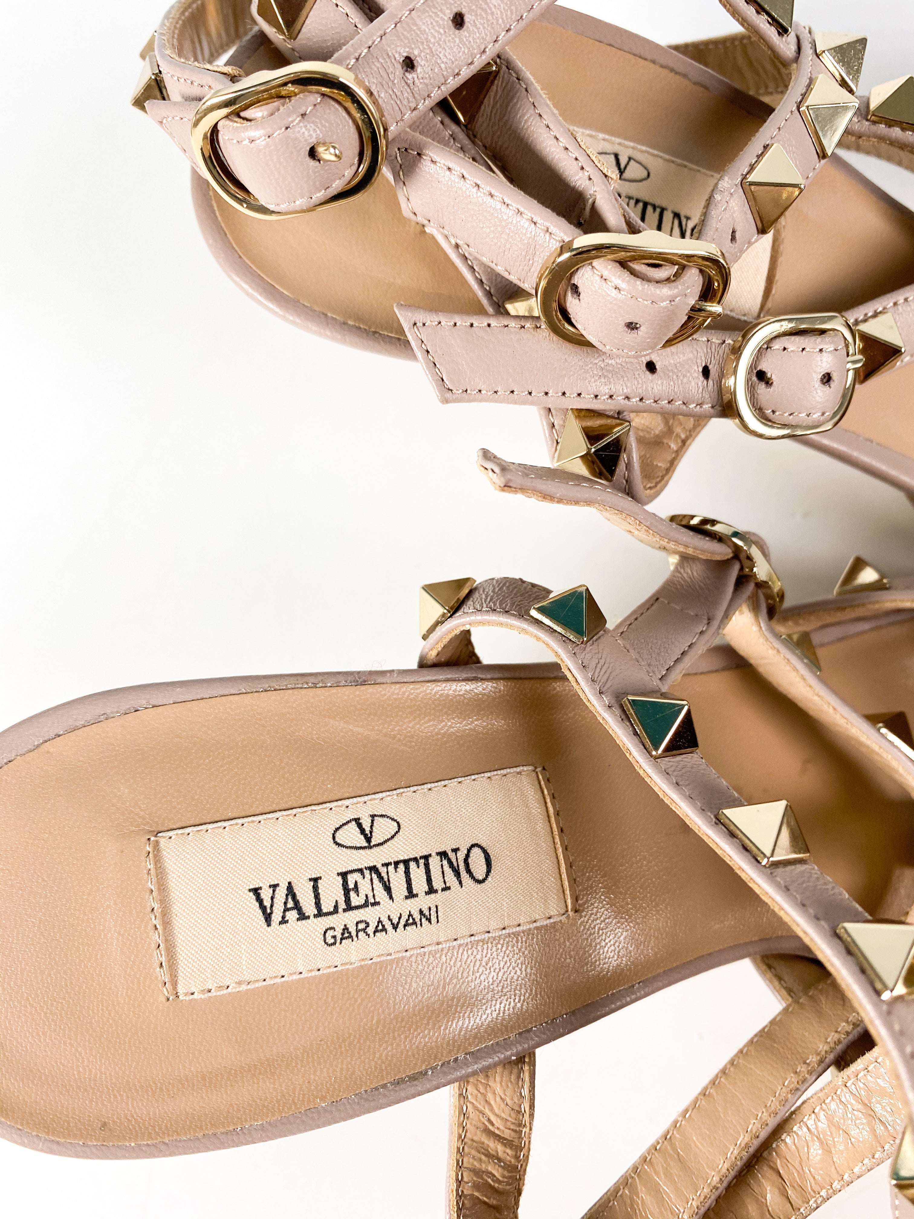 Valentino sandals online beige