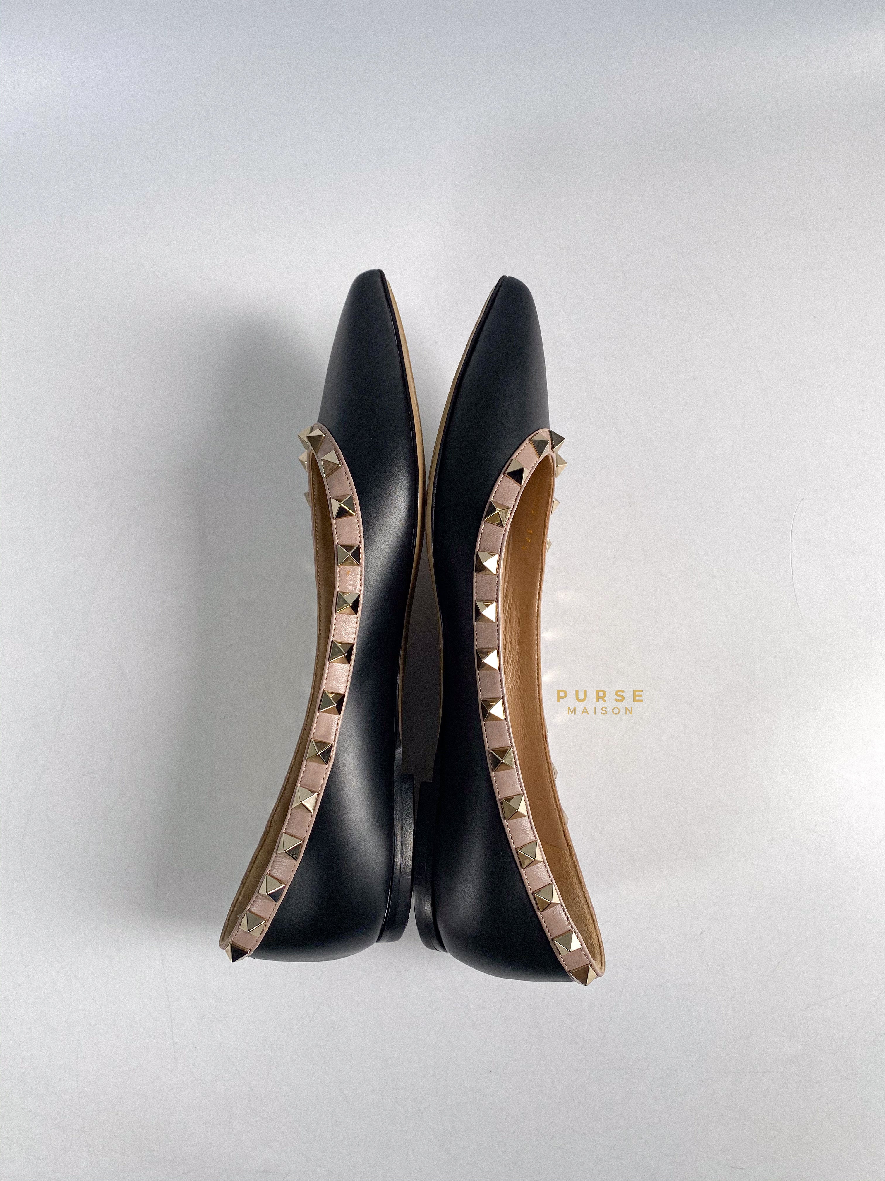 Valentino rockstud ballet outlet flats sale