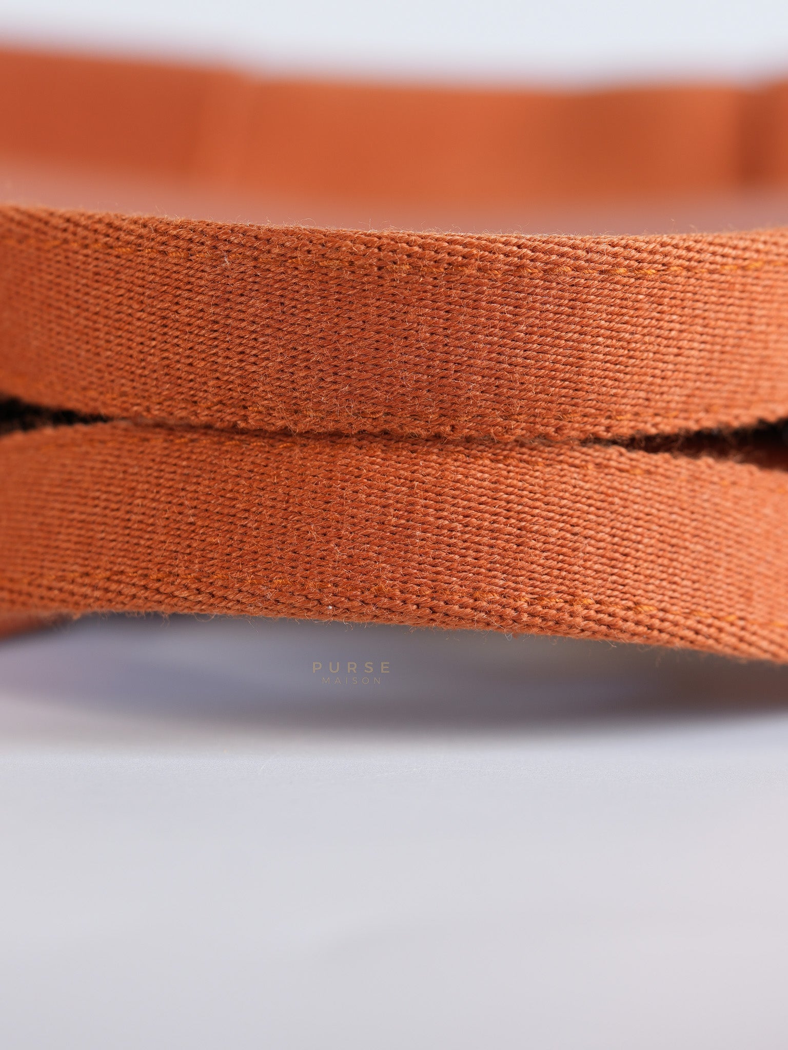 Valparaiso in Orange Canvas and Palladium Hardware | Purse Maison Luxury Bags Shop