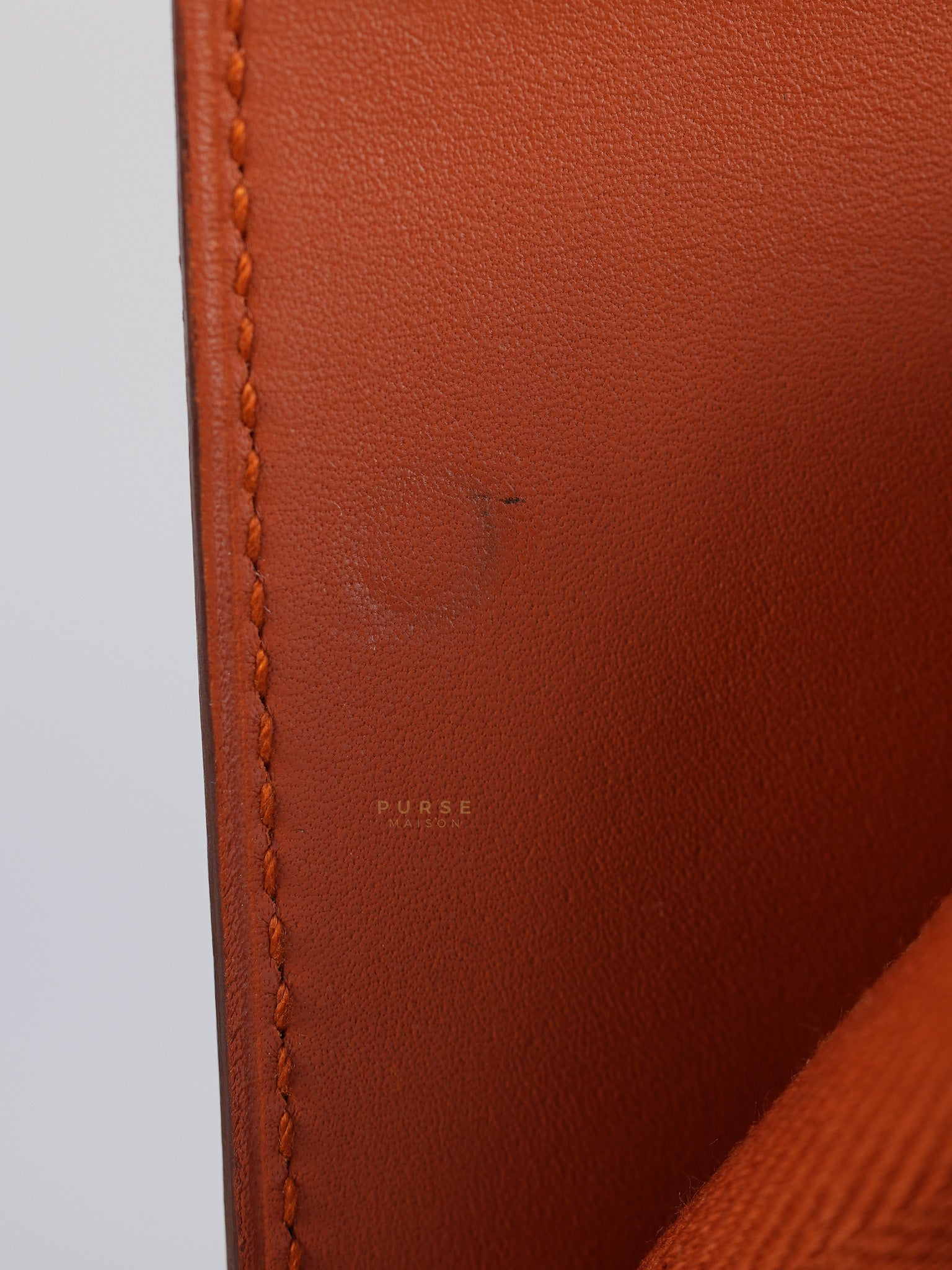 Valparaiso in Orange Canvas and Palladium Hardware | Purse Maison Luxury Bags Shop