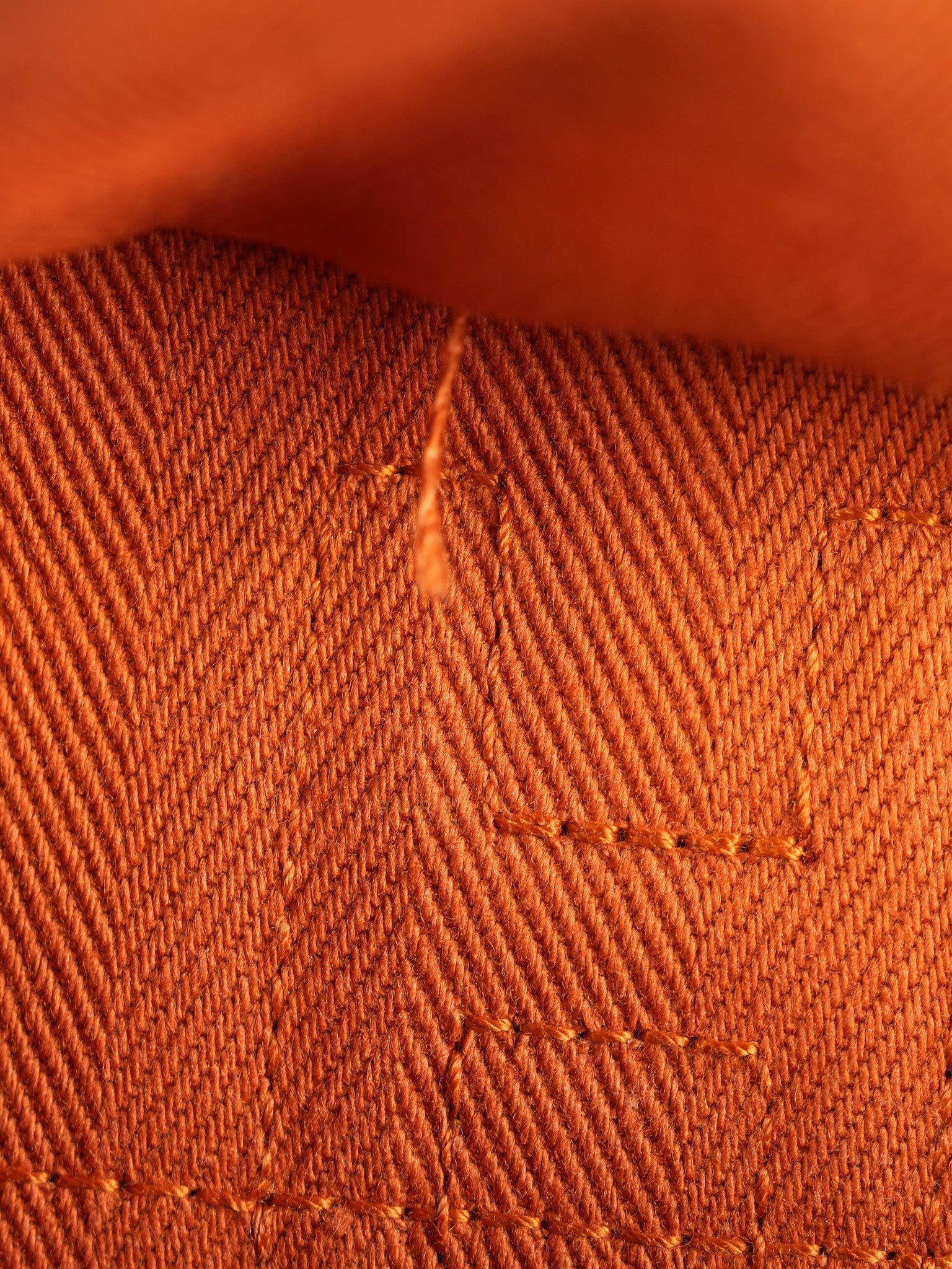 Valparaiso in Orange Canvas and Palladium Hardware | Purse Maison Luxury Bags Shop