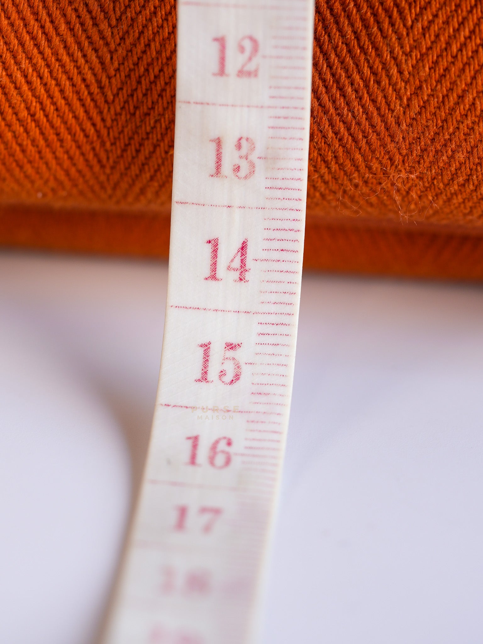 Valparaiso in Orange Canvas and Palladium Hardware | Purse Maison Luxury Bags Shop