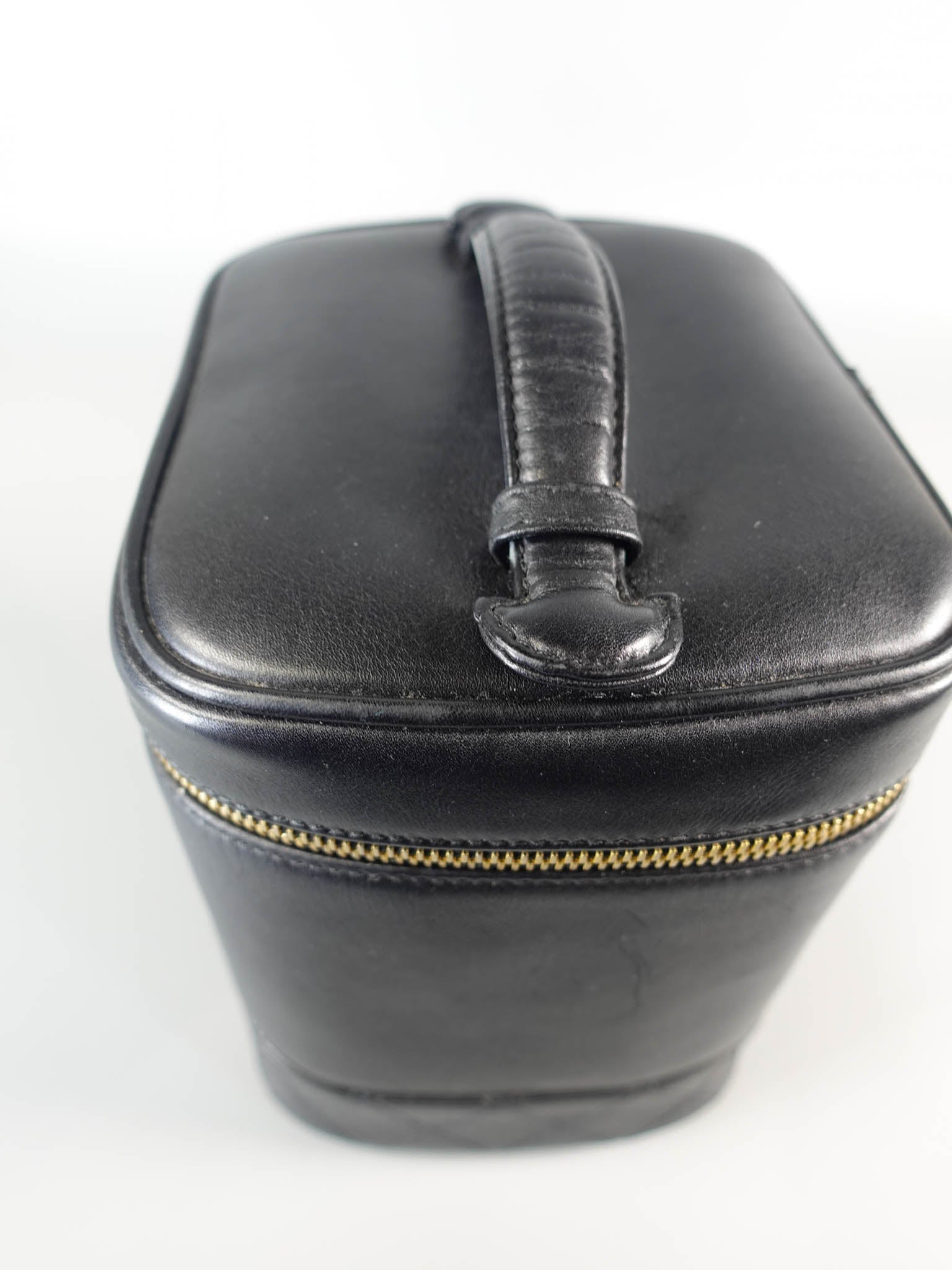 Vanity Black Bag in Calfskin Leather Series 3 | Purse Maison Luxury Bags Shop