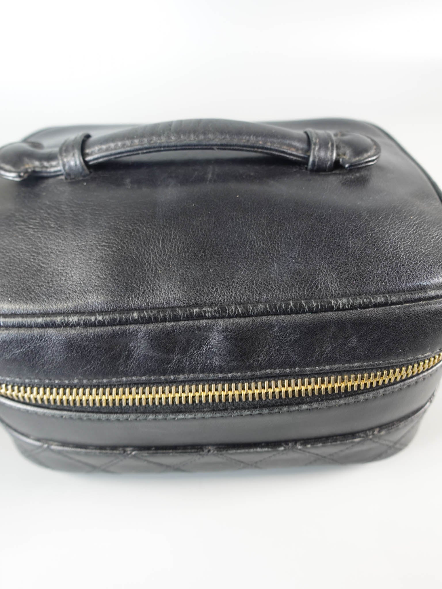 Vanity Cosmetic Case in Calfskin Leather Series 4 | Purse Maison Luxury Bags Shop