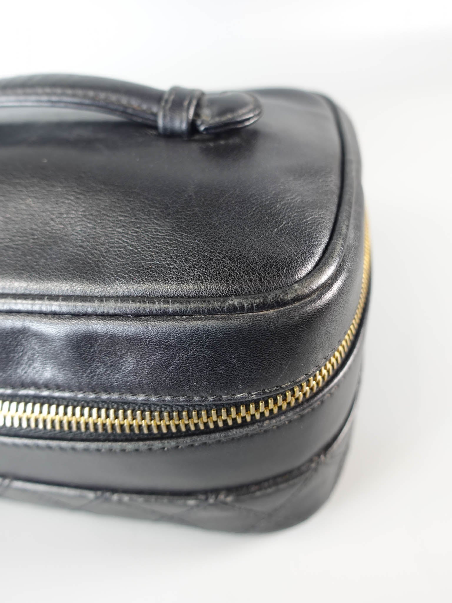 Vanity Cosmetic Case in Calfskin Leather Series 4 | Purse Maison Luxury Bags Shop