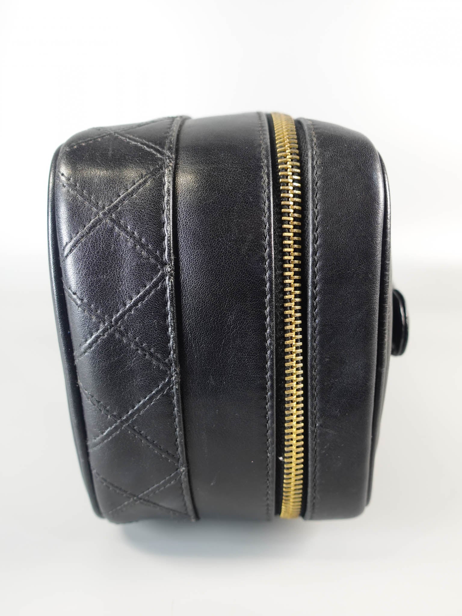 Vanity Cosmetic Case in Calfskin Leather Series 4 | Purse Maison Luxury Bags Shop