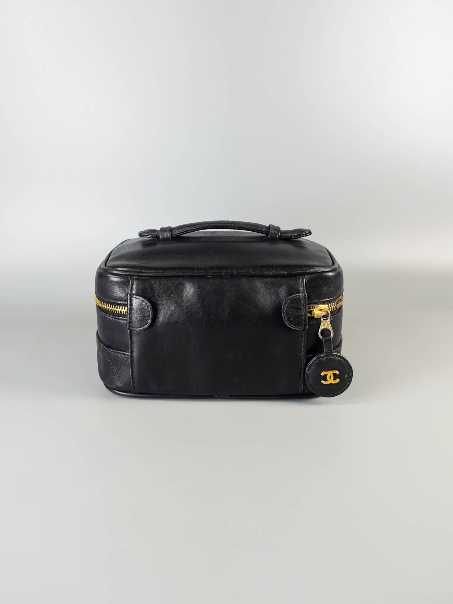 Vanity Cosmetic Case in Calfskin Leather Series 4 | Purse Maison Luxury Bags Shop