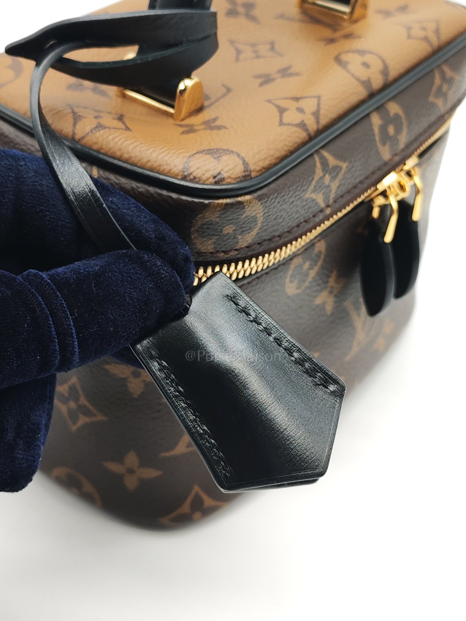 Vanity Top Handle in Monogram Canvas Shoulder Bag (Microchip) | Purse Maison Luxury Bags Shop