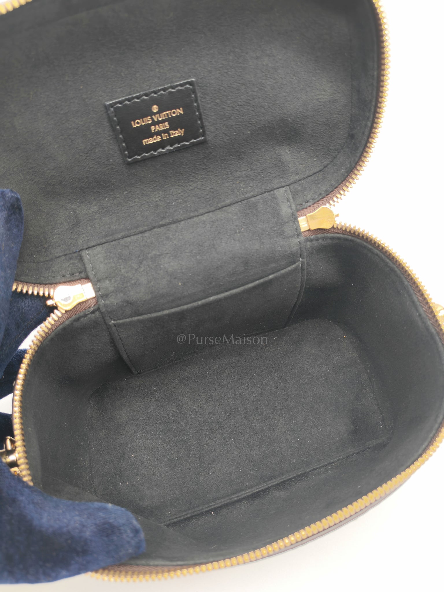 Vanity Top Handle in Monogram Canvas Shoulder Bag (Microchip) | Purse Maison Luxury Bags Shop