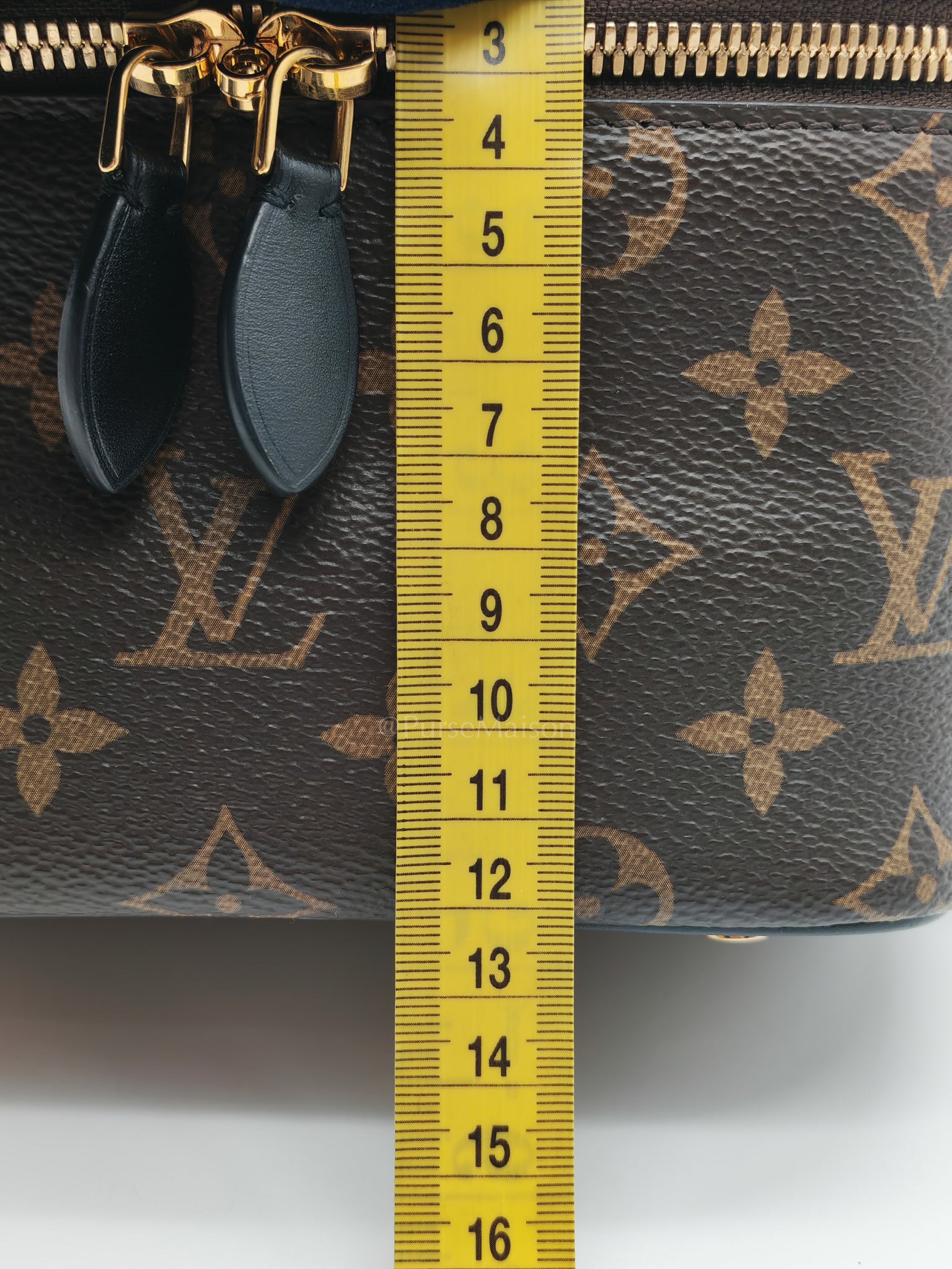Vanity Top Handle in Monogram Canvas Shoulder Bag (Microchip) | Purse Maison Luxury Bags Shop