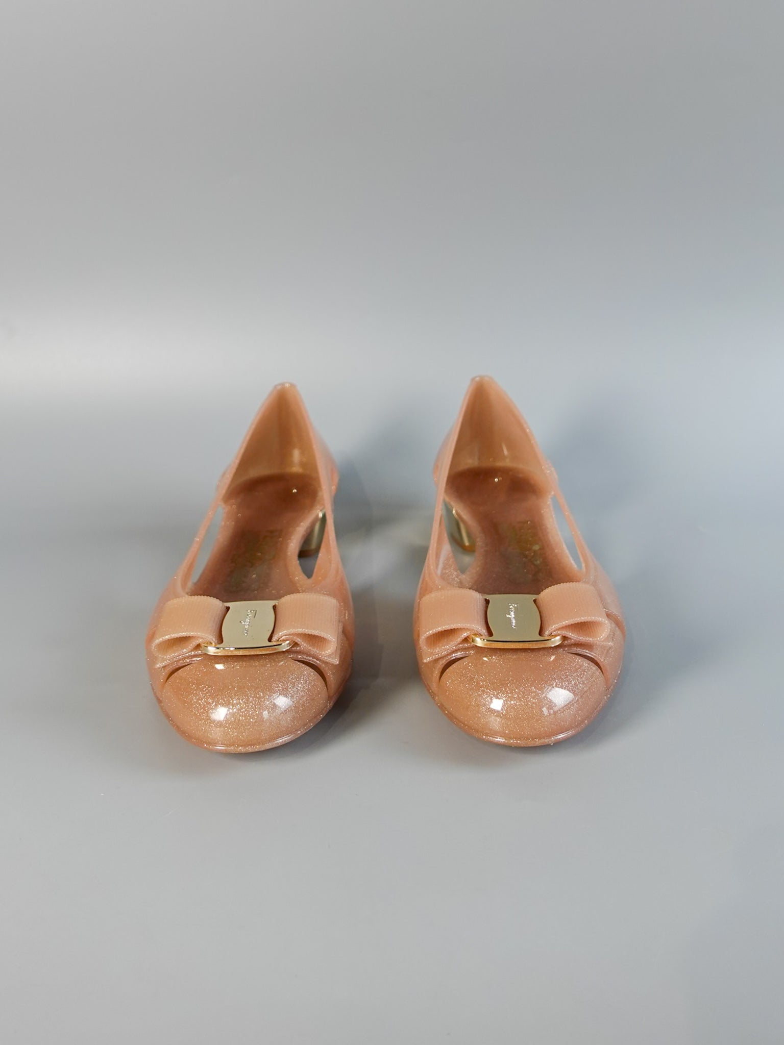 Vara Jelly Pump 3.0cm in Tan Size 6 (24cm) | Purse Maison Luxury Bags Shop