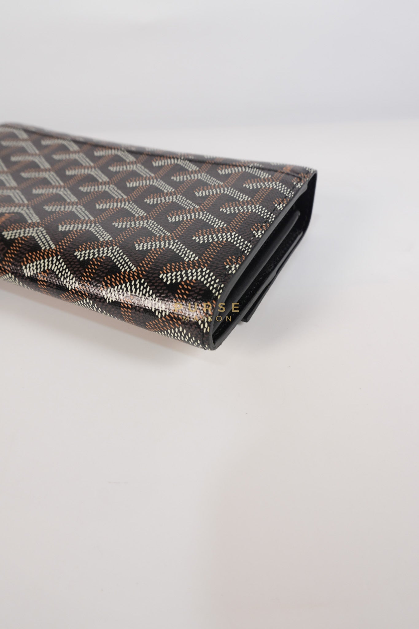 Varenne Continental Wallet in Goyardine Canvas | Purse Maison Luxury Bags Shop