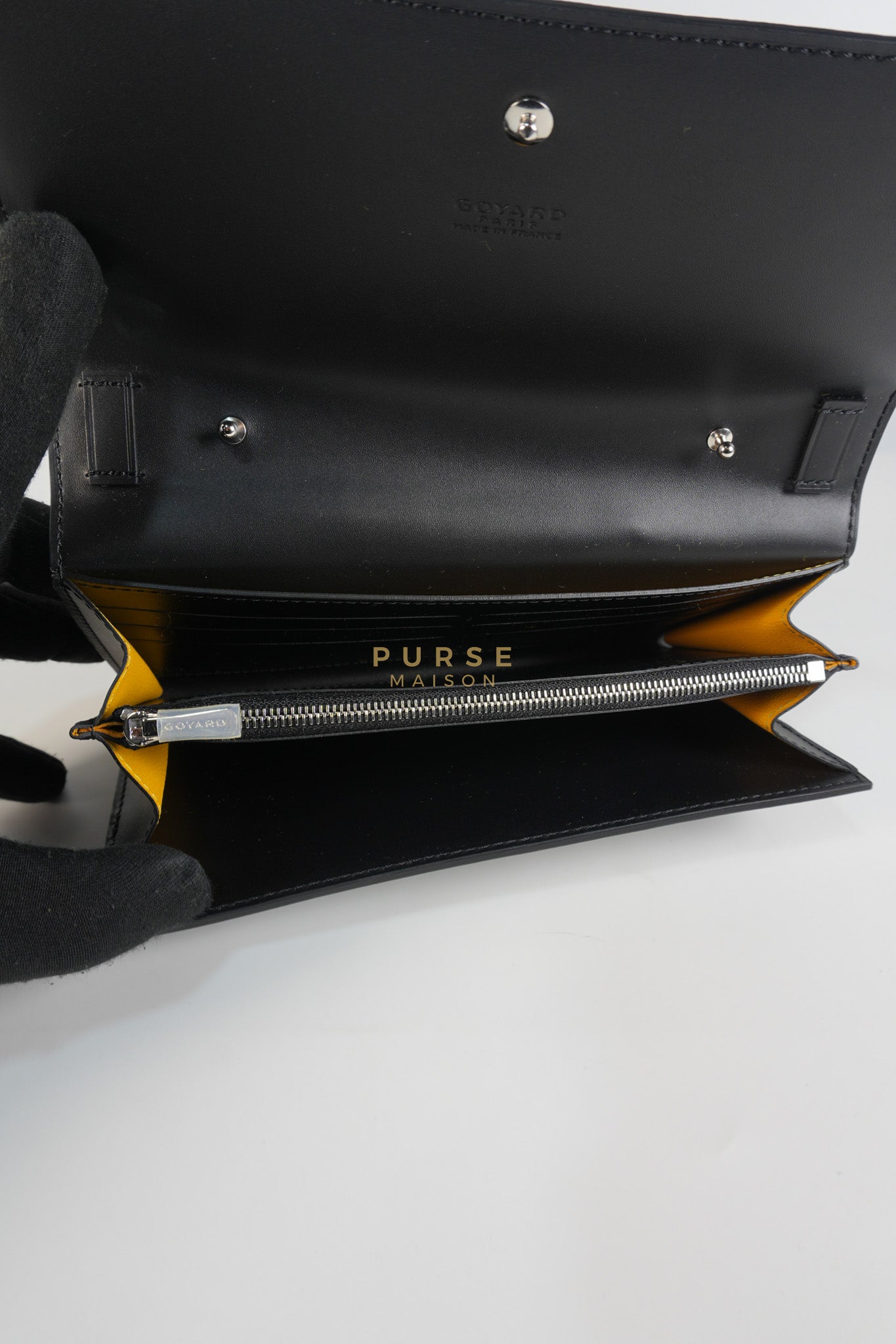 Varenne Continental Wallet in Goyardine Canvas | Purse Maison Luxury Bags Shop