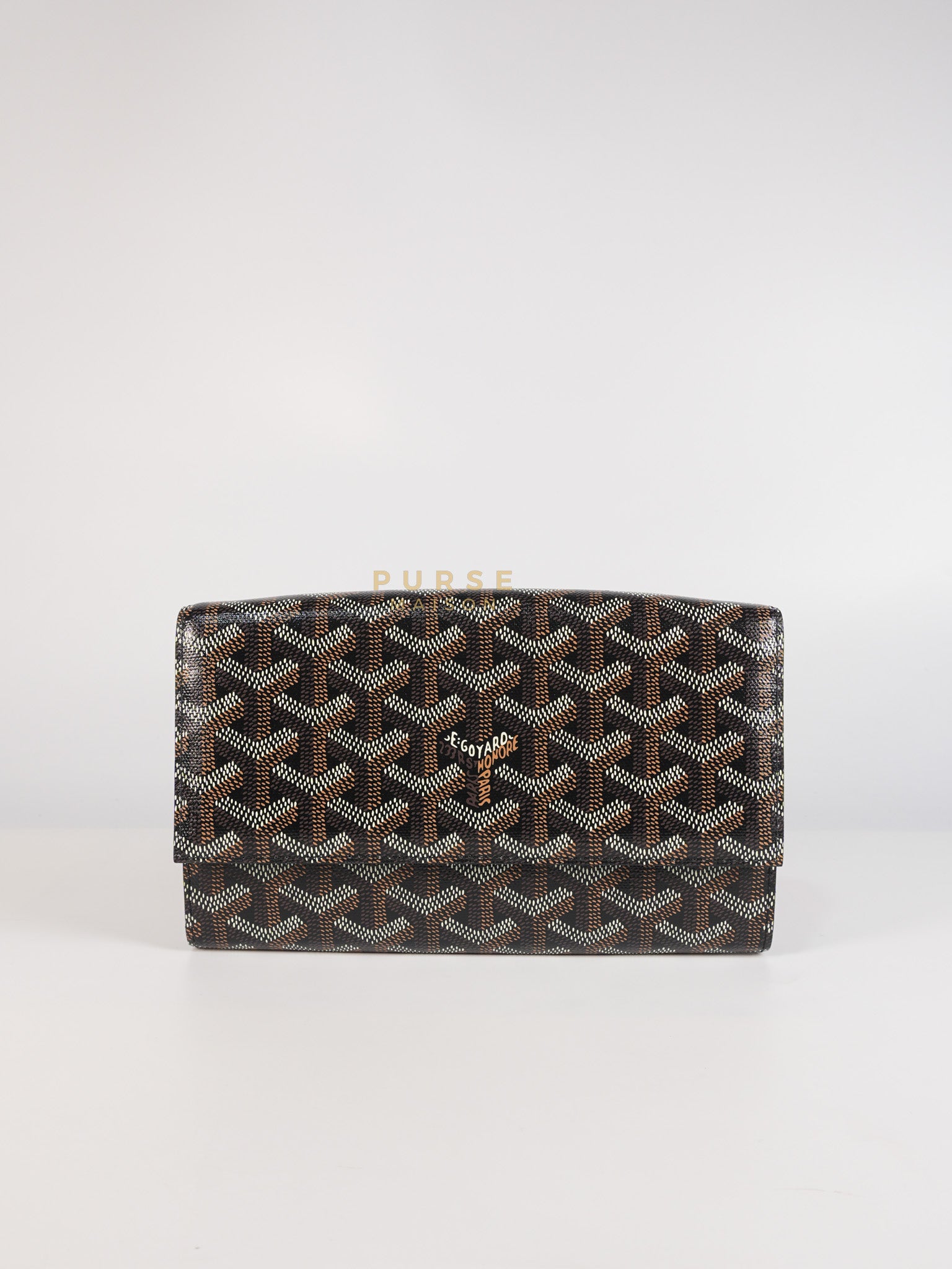 Varenne Continental Wallet in Goyardine Canvas | Purse Maison Luxury Bags Shop