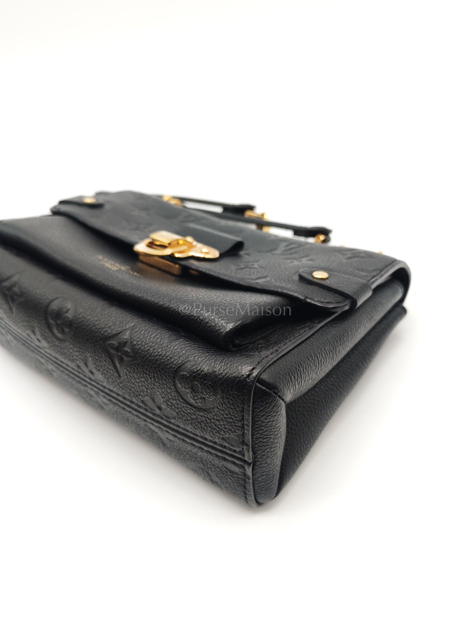 Vavin BB in Monogram Black Empreinte Leather Crossbody Bag | Purse Maison Luxury Bags Shop