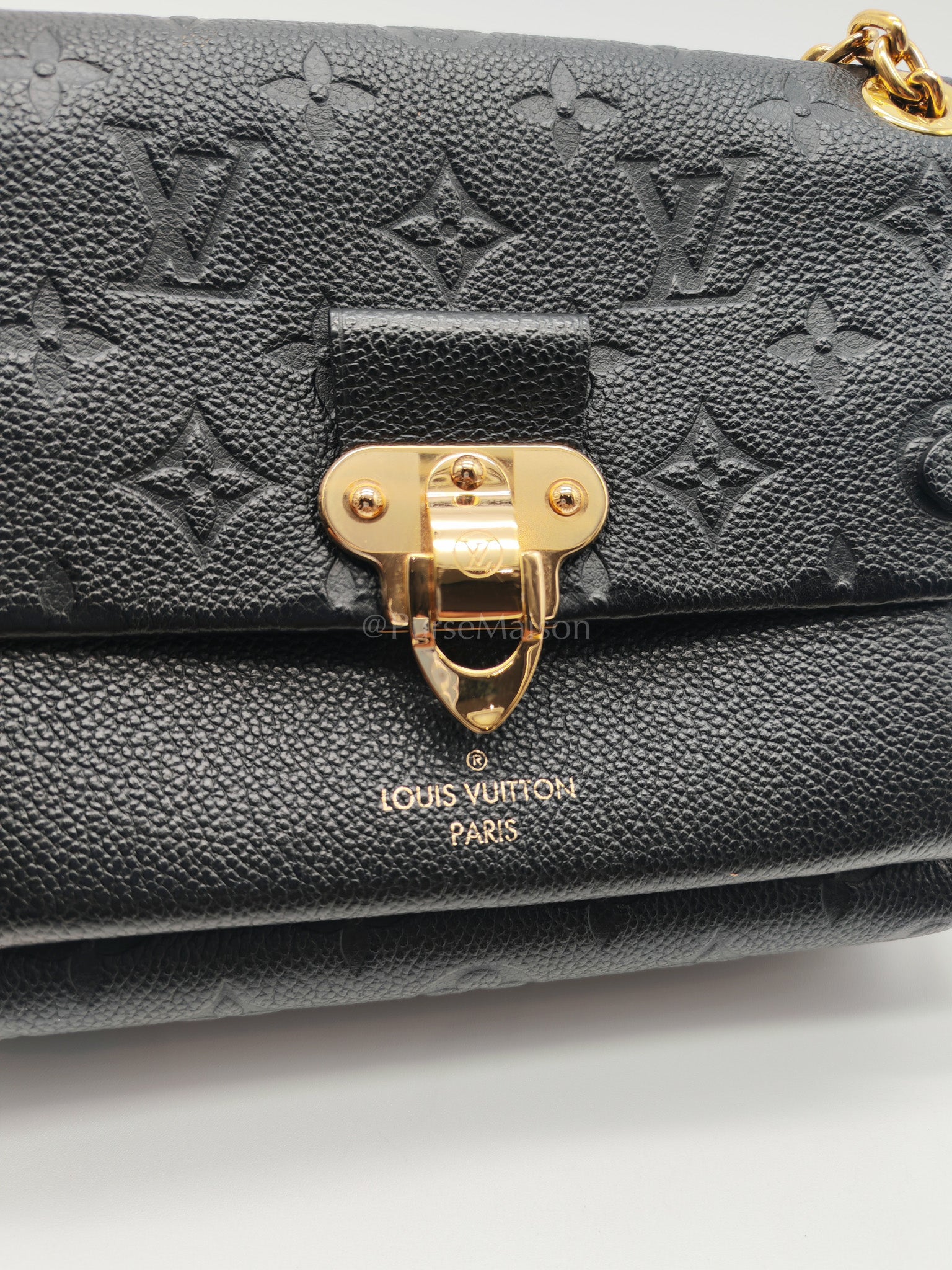 Vavin BB in Monogram Black Empreinte Leather Crossbody Bag | Purse Maison Luxury Bags Shop