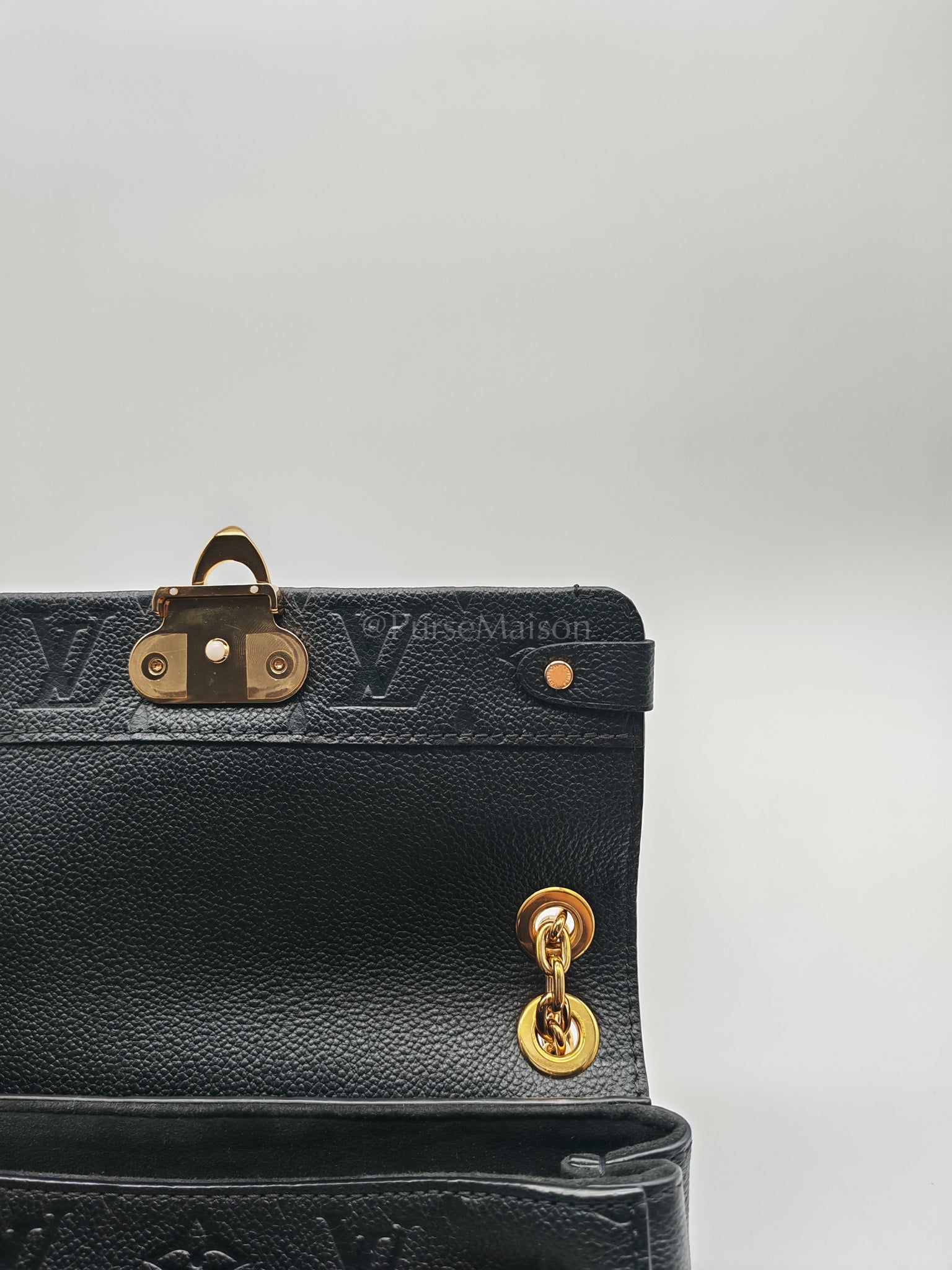 Vavin BB in Monogram Black Empreinte Leather Crossbody Bag | Purse Maison Luxury Bags Shop