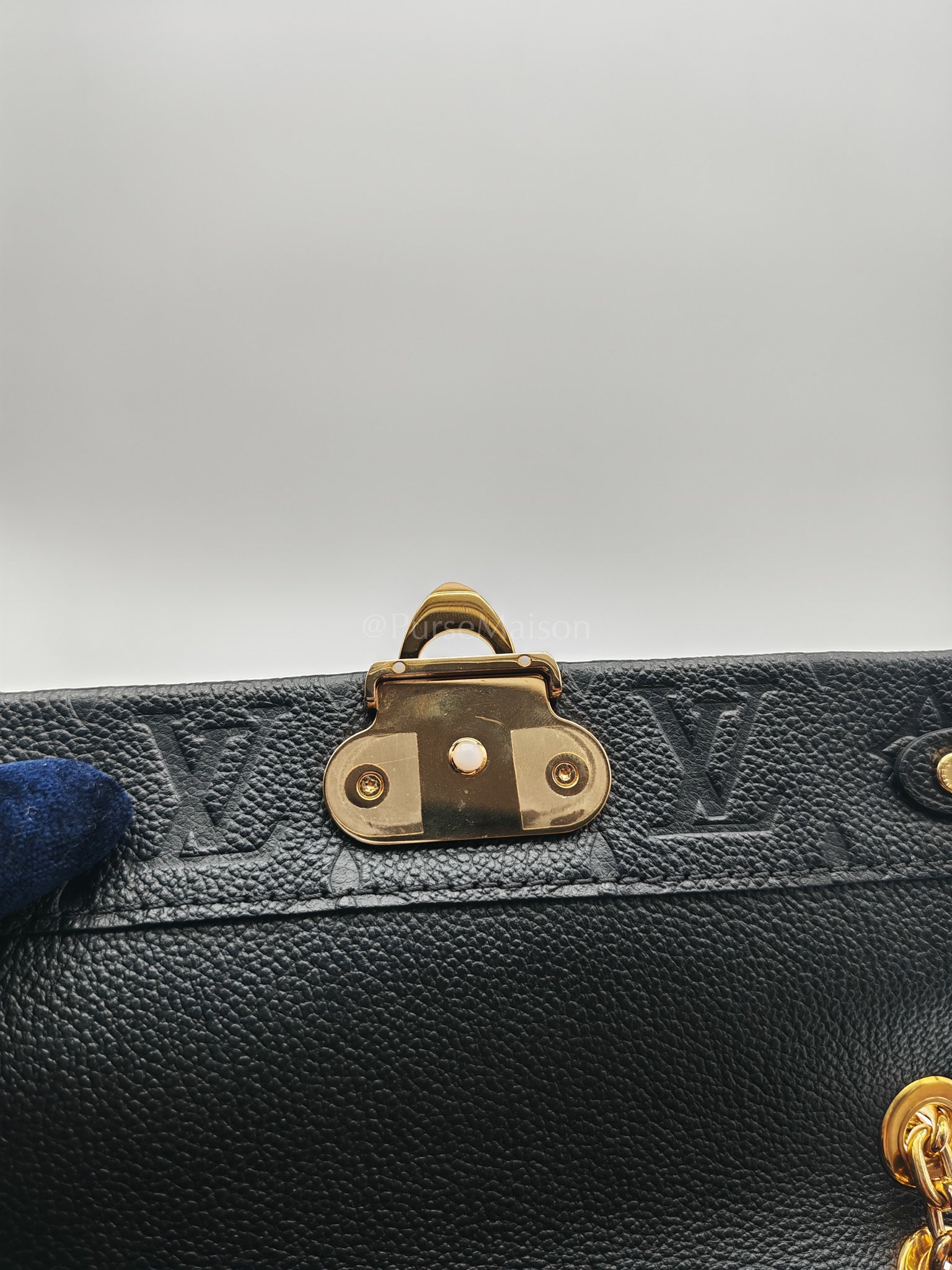 Vavin BB in Monogram Black Empreinte Leather Crossbody Bag | Purse Maison Luxury Bags Shop