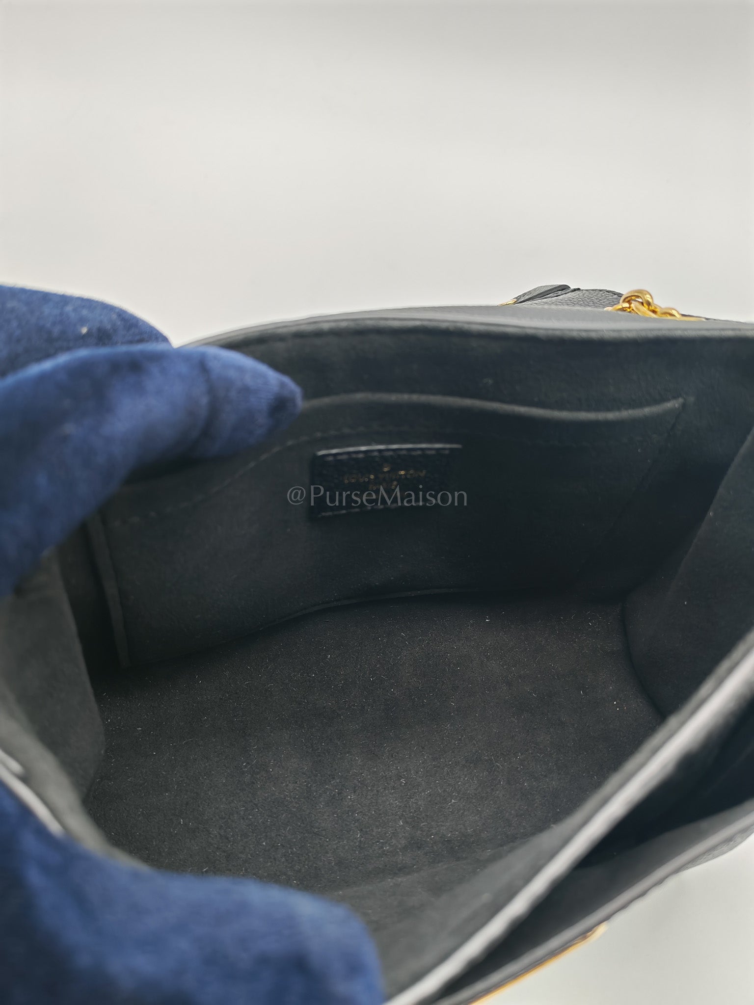 Vavin BB in Monogram Black Empreinte Leather Crossbody Bag | Purse Maison Luxury Bags Shop