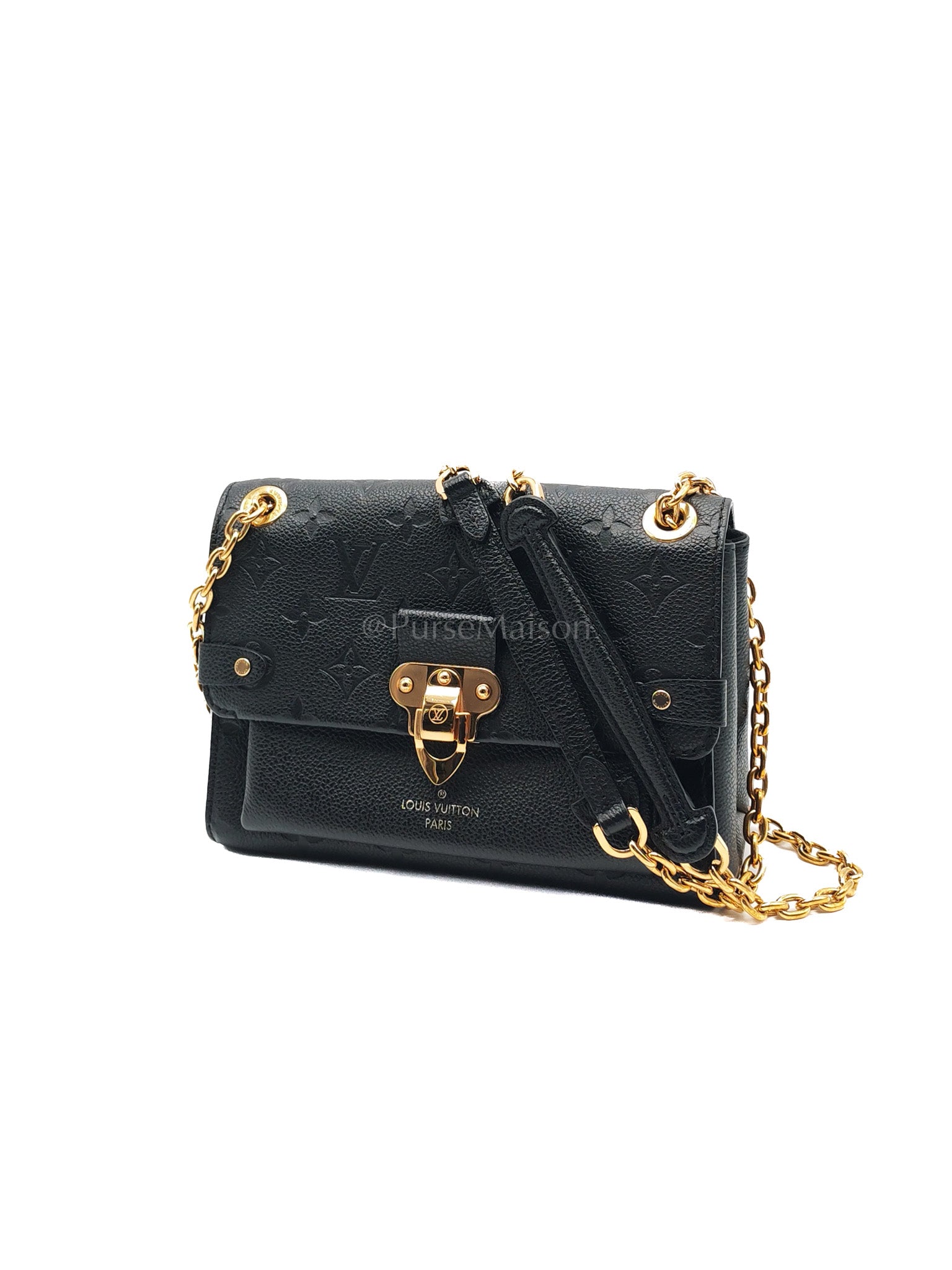 Vavin BB in Monogram Black Empreinte Leather Crossbody Bag | Purse Maison Luxury Bags Shop