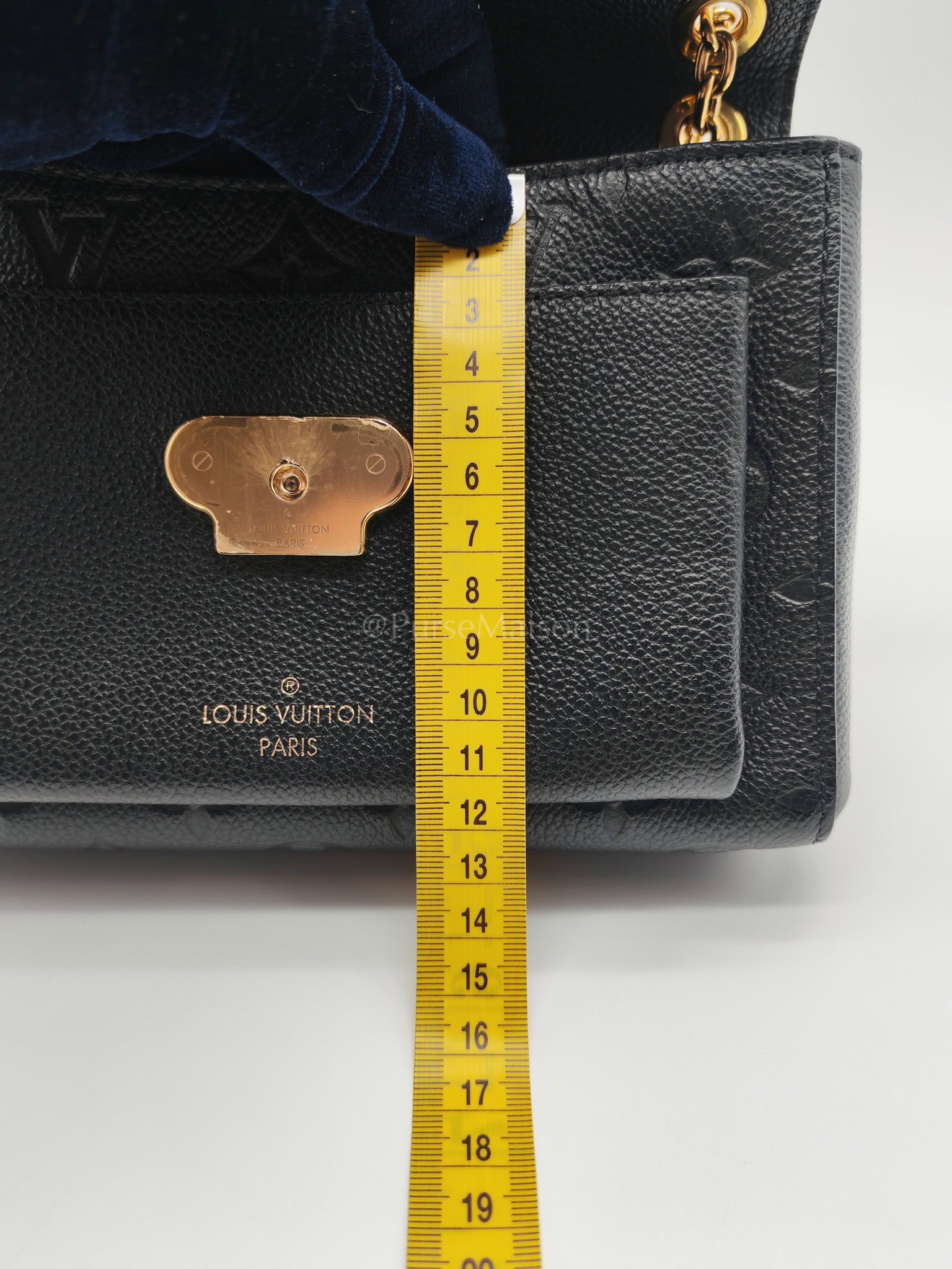 Vavin BB in Monogram Black Empreinte Leather Crossbody Bag | Purse Maison Luxury Bags Shop