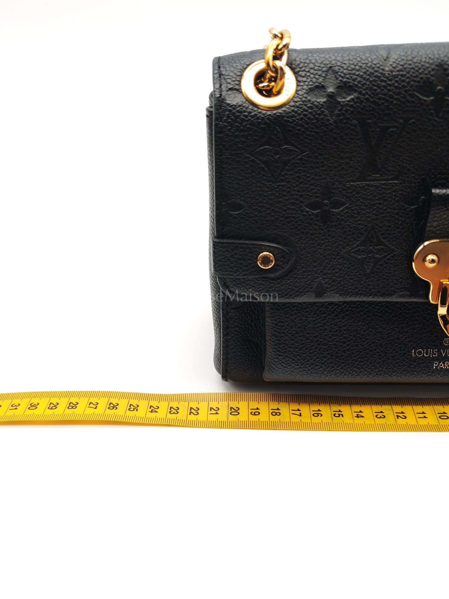 Vavin BB in Monogram Black Empreinte Leather Crossbody Bag | Purse Maison Luxury Bags Shop