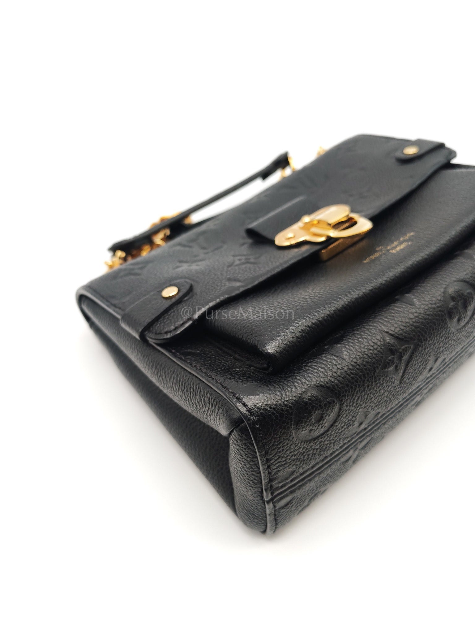 Vavin BB in Monogram Black Empreinte Leather Crossbody Bag | Purse Maison Luxury Bags Shop