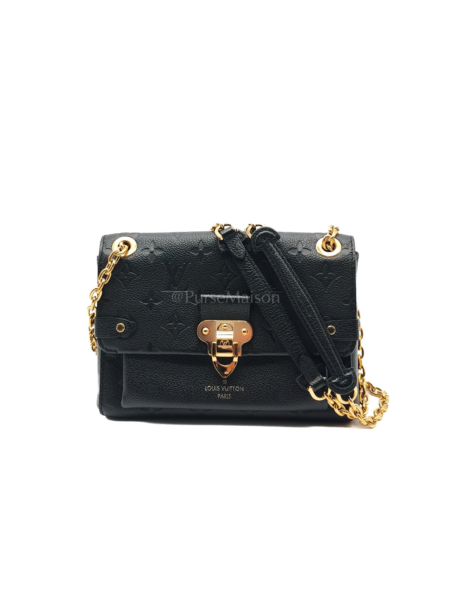 Vavin BB in Monogram Black Empreinte Leather Crossbody Bag | Purse Maison Luxury Bags Shop