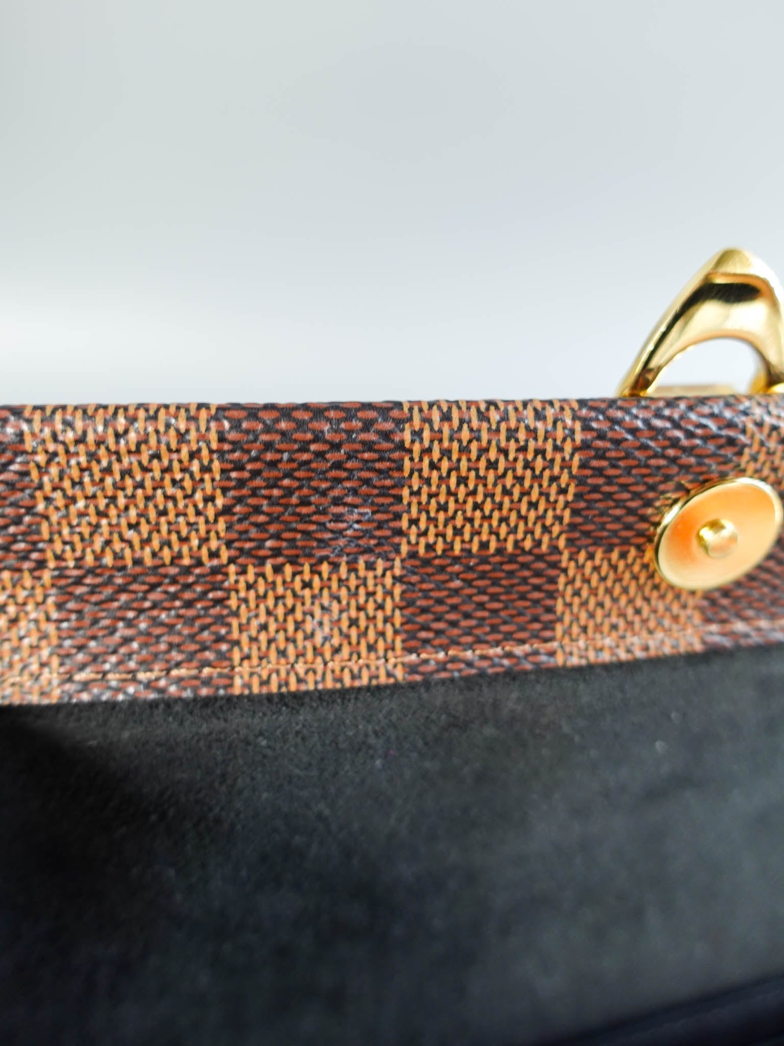 Vavin Wallet On Chain Damier Ebene (Microchip) | Purse Maison Luxury Bags Shop