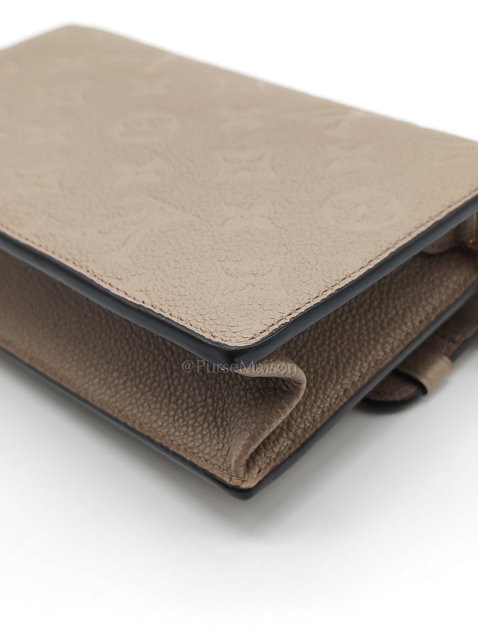 Vavin Wallet on Chain Monogram Empreinte Leather (Microchip) | Purse Maison Luxury Bags Shop