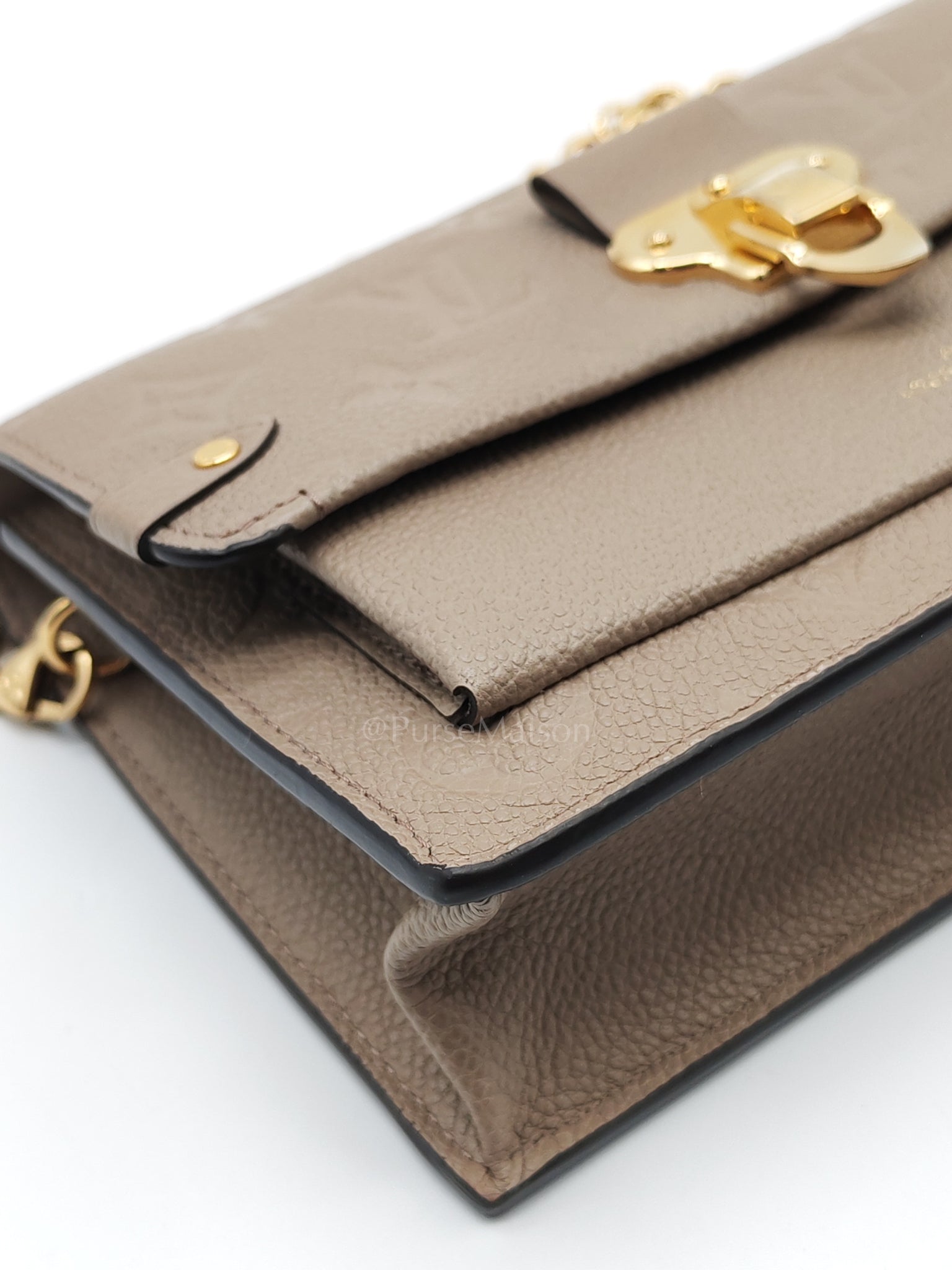 Vavin Wallet on Chain Monogram Empreinte Leather (Microchip) | Purse Maison Luxury Bags Shop