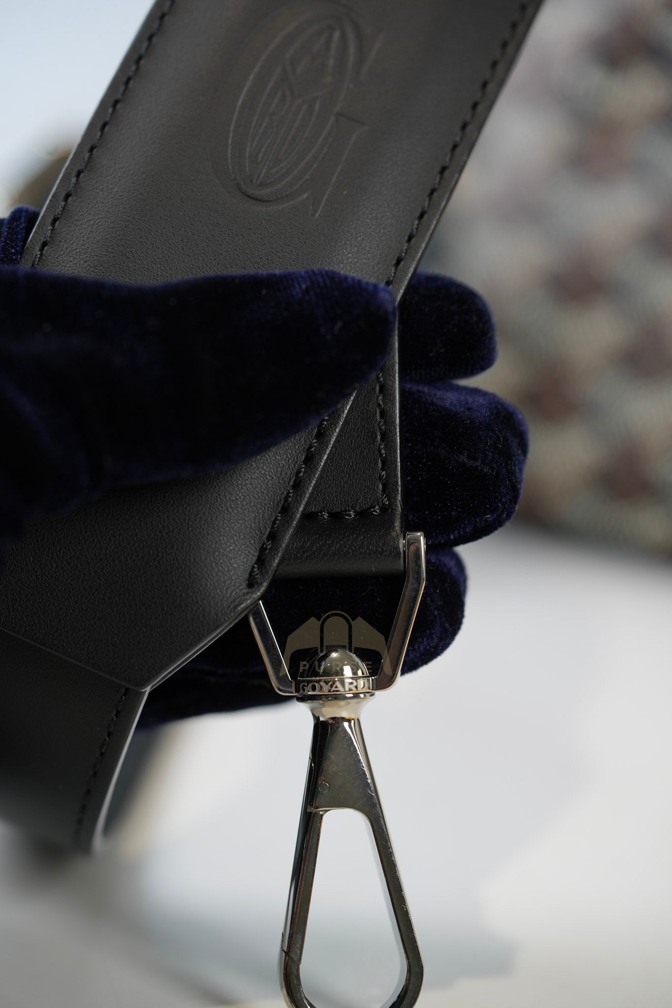 Vendom PM in Black Goyardine Canvas Crossbody Bag | Purse Maison Luxury Bags Shop