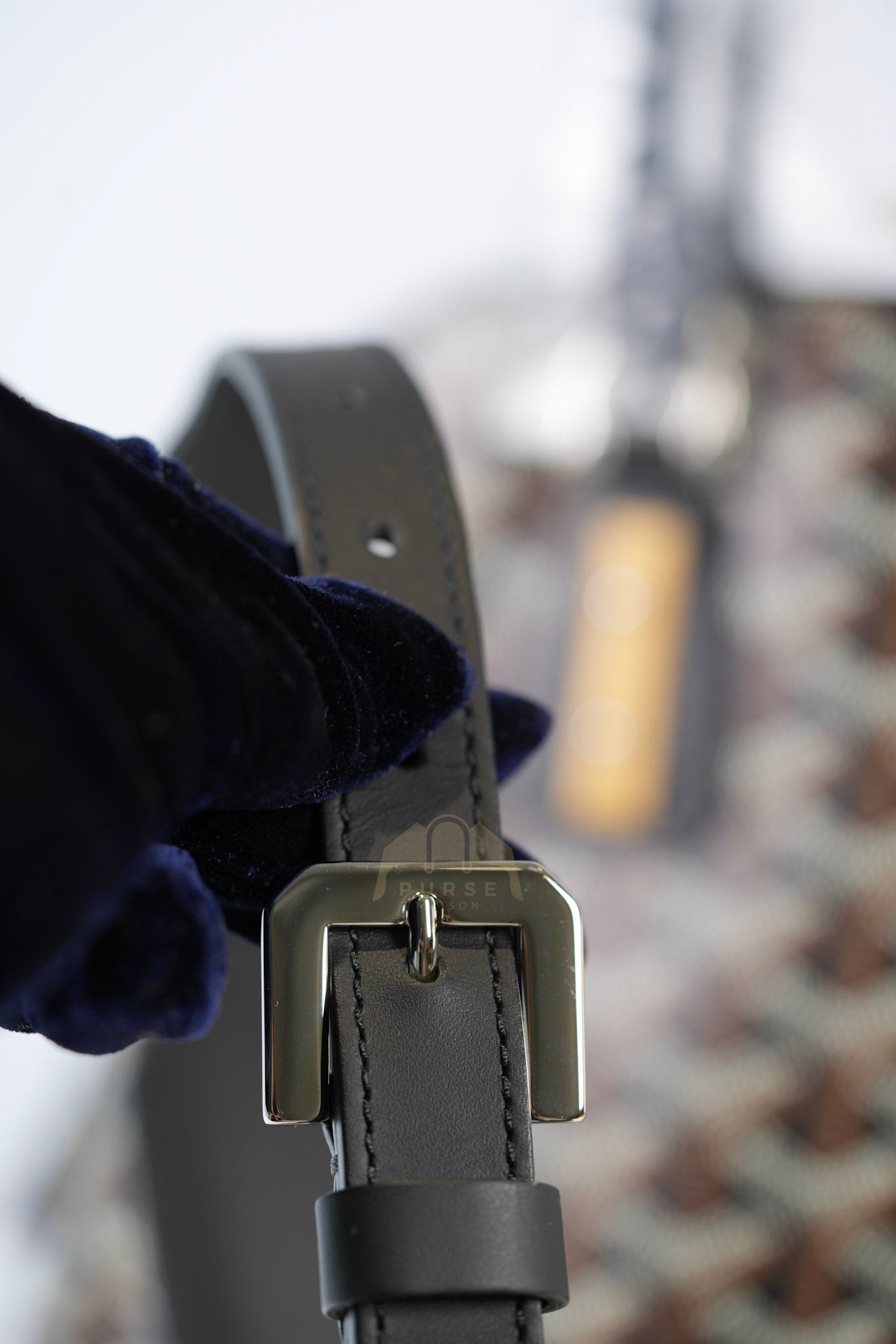 Vendom PM in Black Goyardine Canvas Crossbody Bag | Purse Maison Luxury Bags Shop