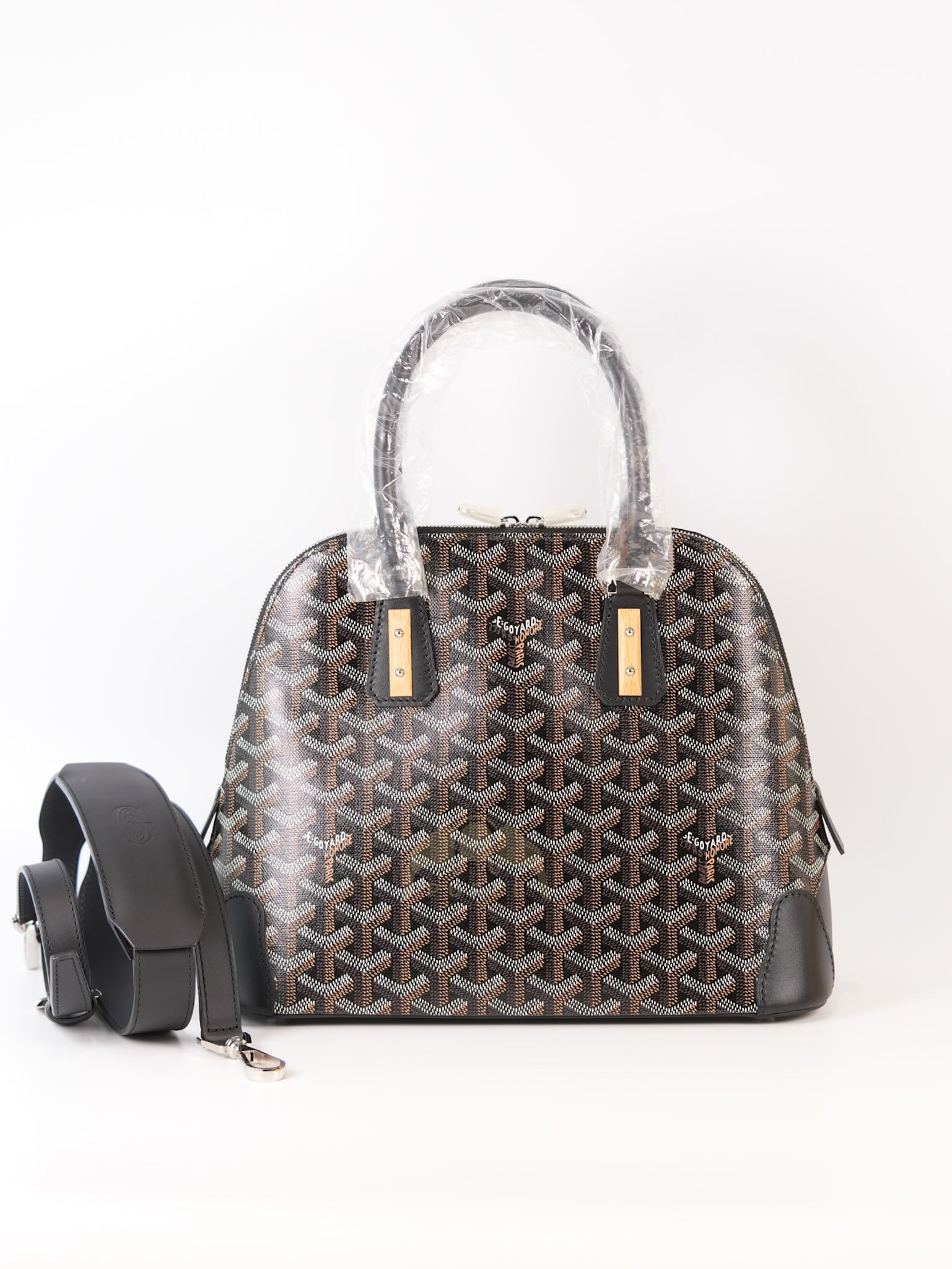 Vendom PM in Black Goyardine Canvas Crossbody Bag | Purse Maison Luxury Bags Shop