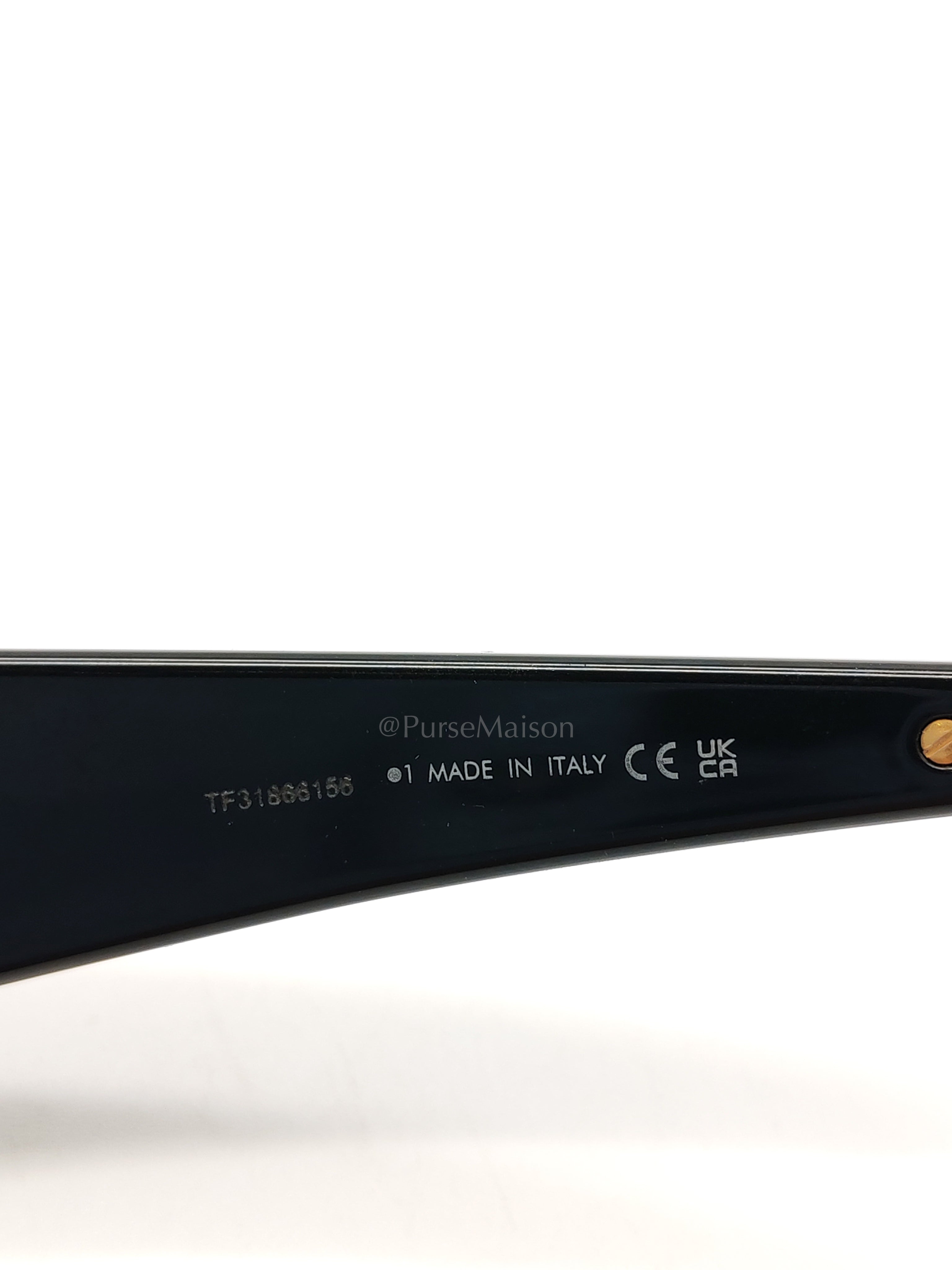 VeryDior M1U Mask Black Sunglasses for Women | Purse Maison Luxury Bags Shop