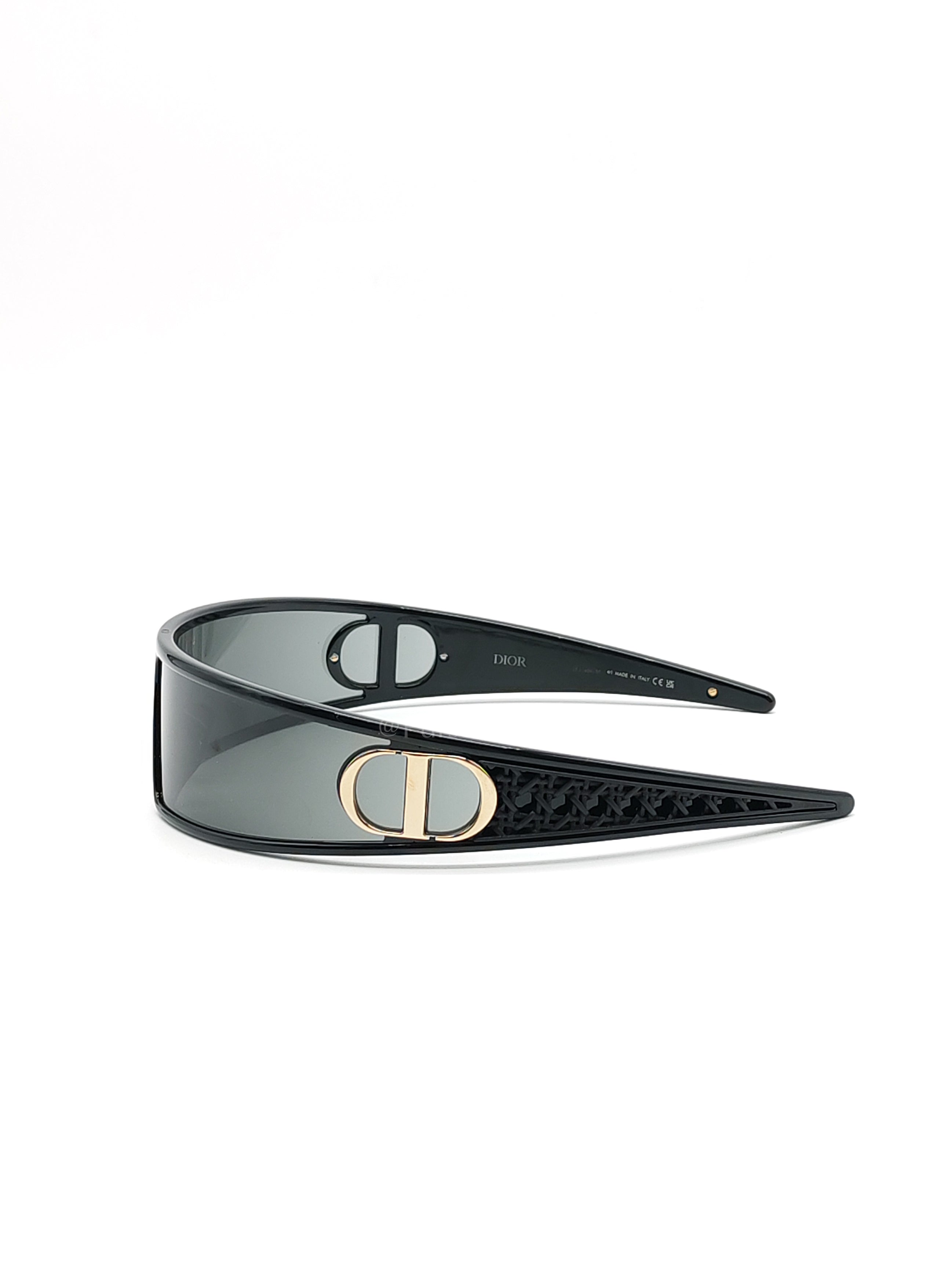 VeryDior M1U Mask Black Sunglasses for Women | Purse Maison Luxury Bags Shop