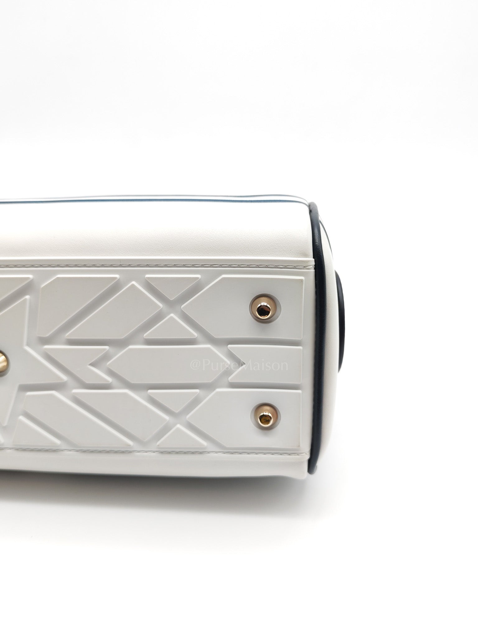 Vibe Zip Small Bowling Calfskin Shoulder Bag | Purse Maison Luxury Bags Shop