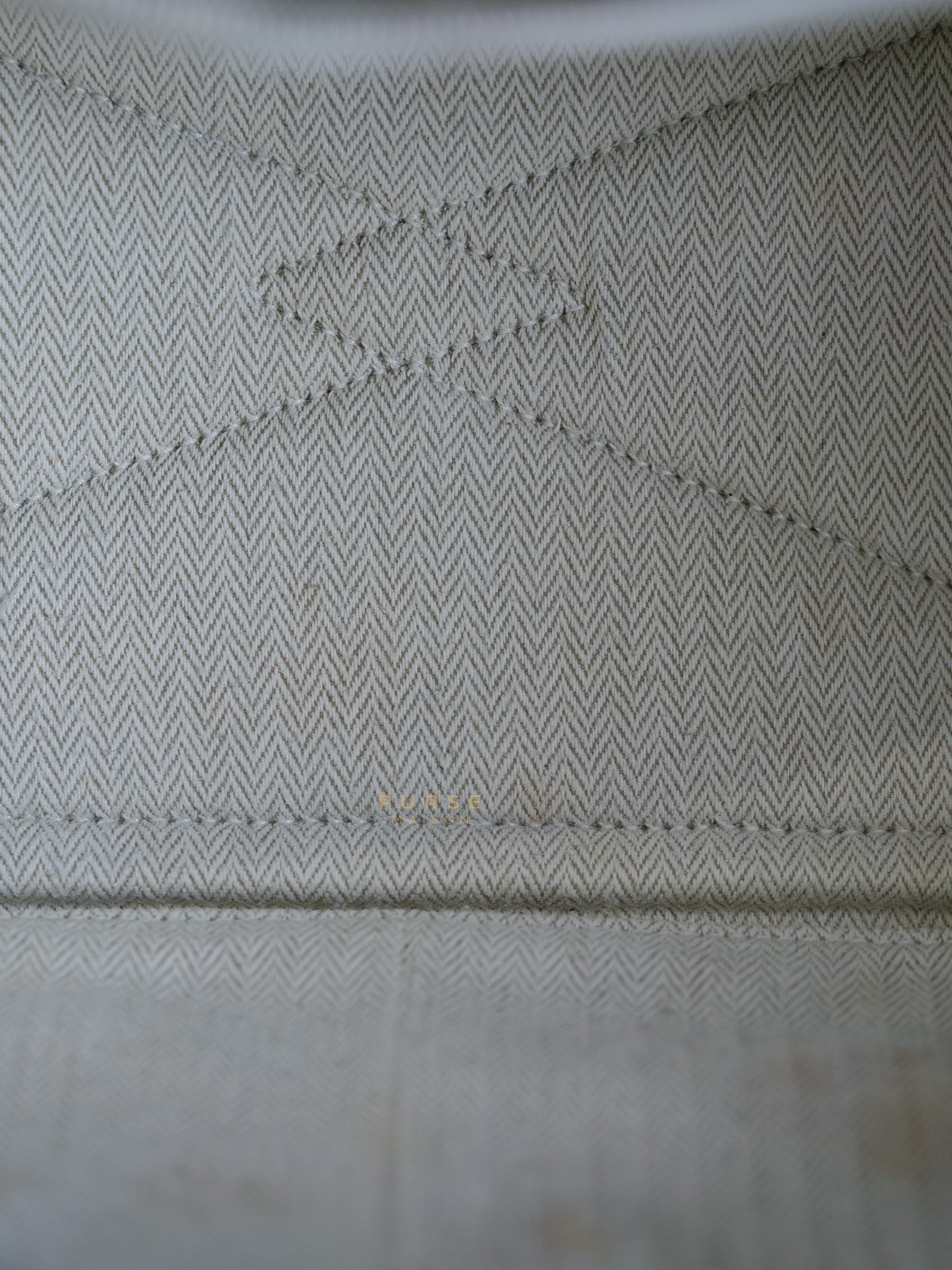 Victoria II 35 in Bambou Clemence Leather Stamp P Square (2012) | Purse Maison Luxury Bags Shop