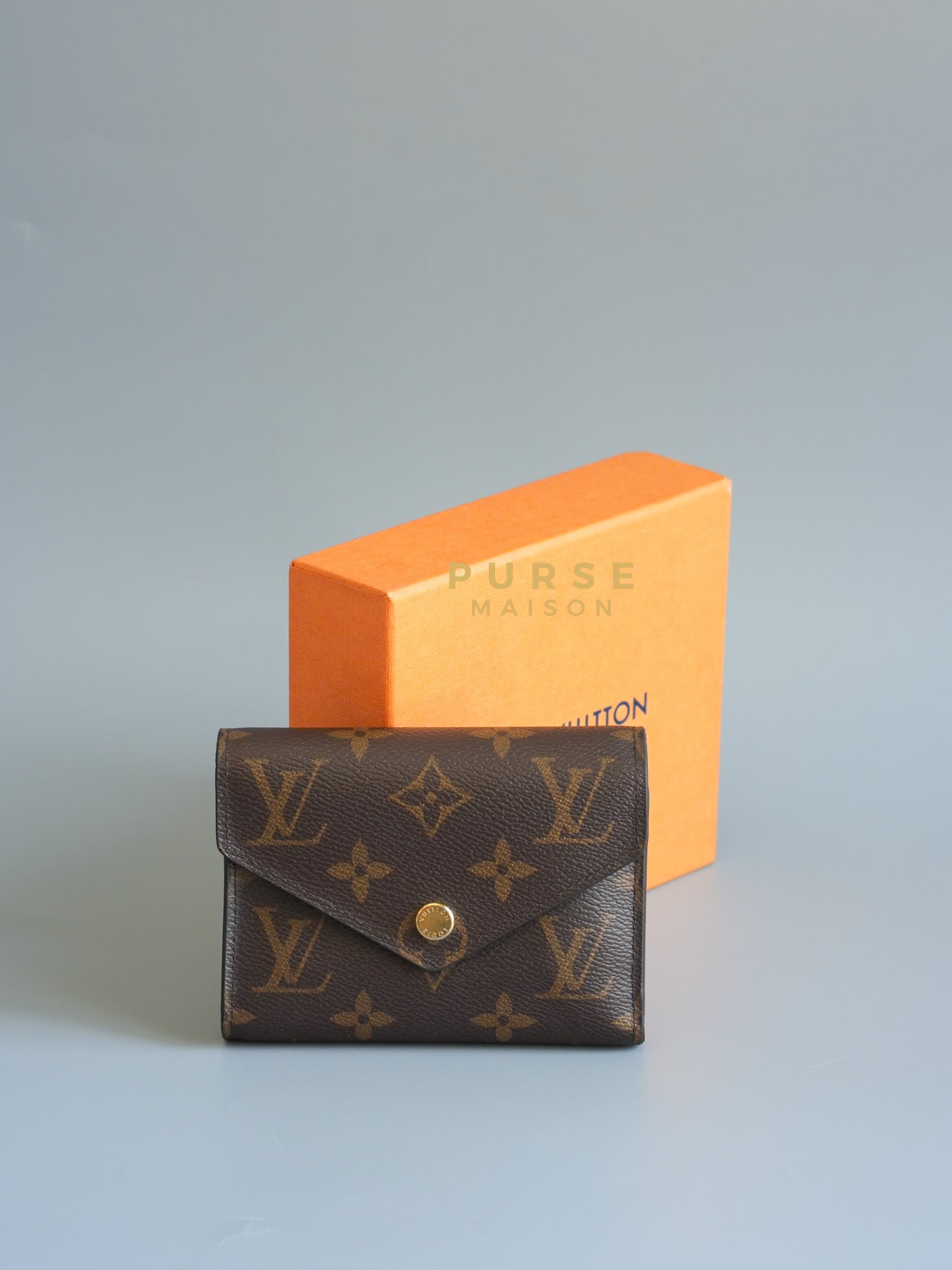 Victorine Compact Wallet in Monogram Canvas | Purse Maison Luxury Bags Shop