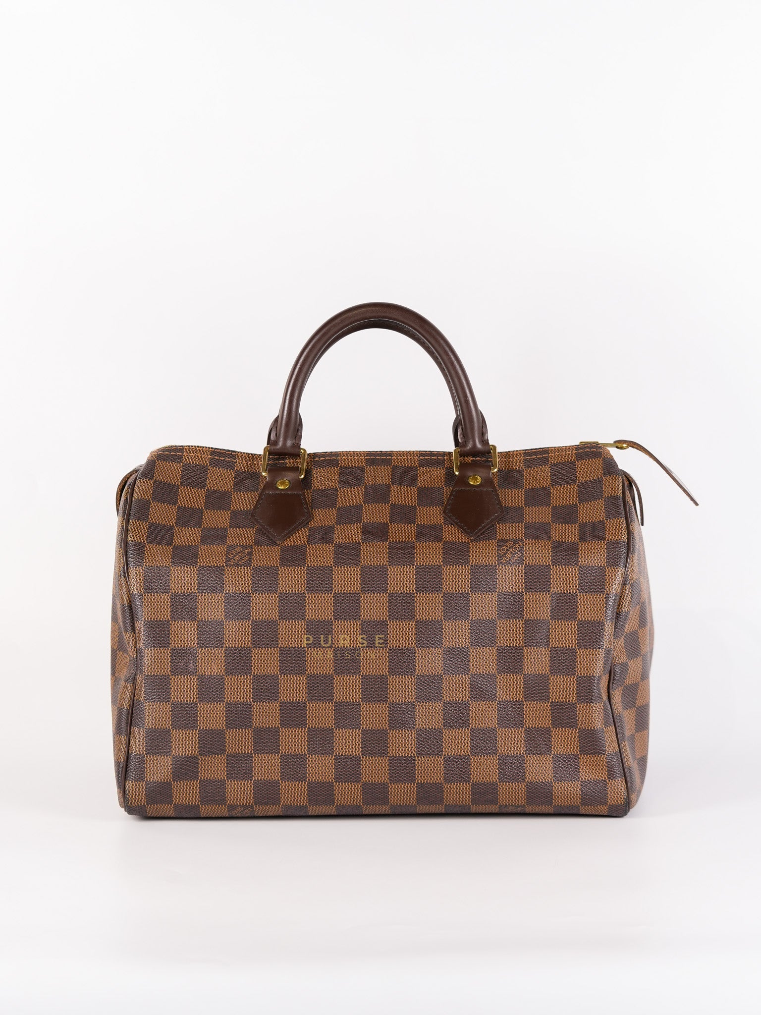 Speedy 30 in Brown Damier Ebene Canvas (Date Code: SP0056)