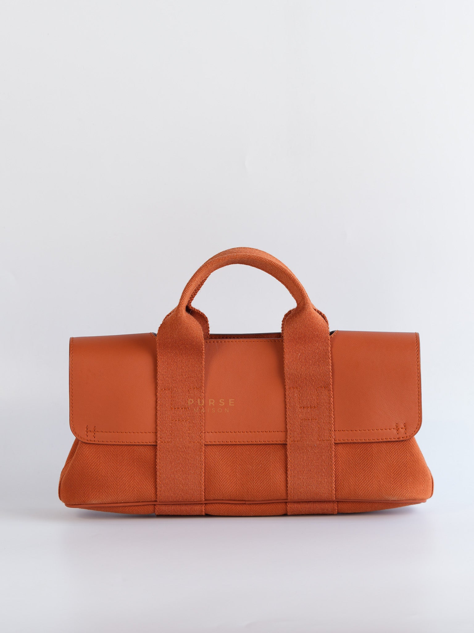 Valparaiso in Orange Canvas and Palladium Hardware