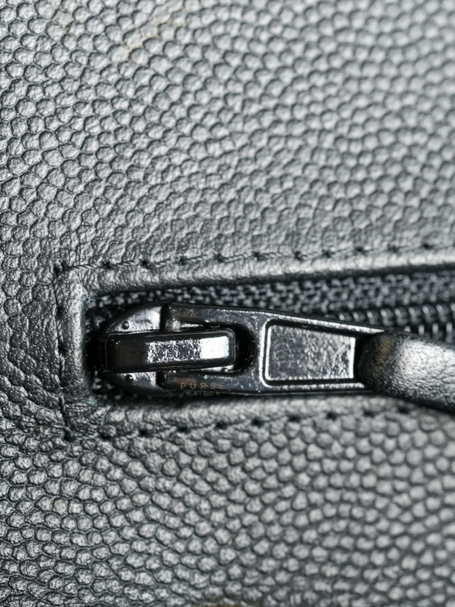 Classic Double Flap Medium Chevron Calfskin Leather and Gold Hardware Series 31